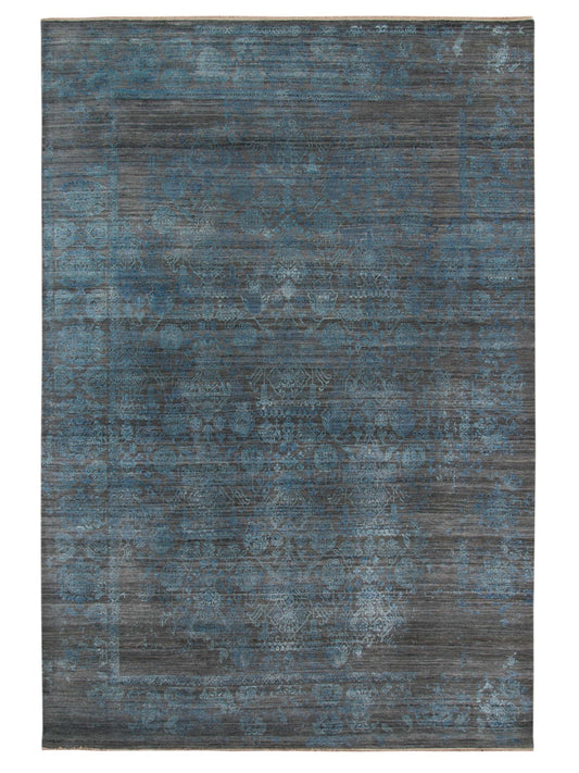 Limited PARKES PA - 564 SLATE Transitional Knotted Rug - Rugs - Limited - Atlanta Designer Rugs