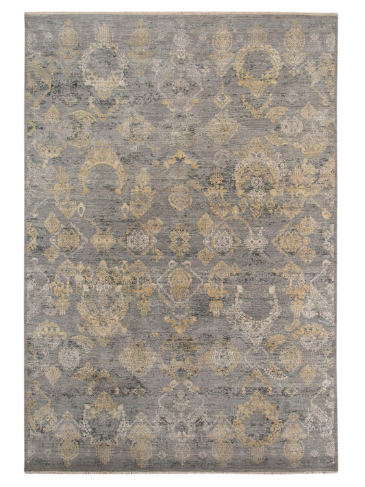 Limited PARKES PA - 565 SILVER SAND Transitional Knotted Rug - Rugs - Limited - Atlanta Designer Rugs