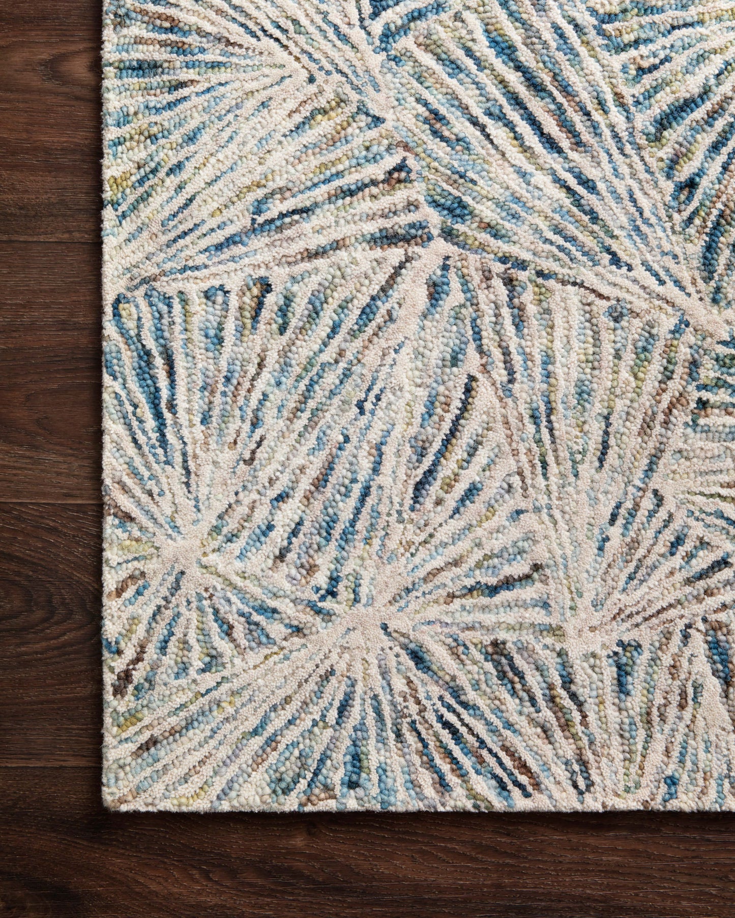 Loloi PEREGRINE PER-01 Lagoon Contemporary Hand Tufted Rug