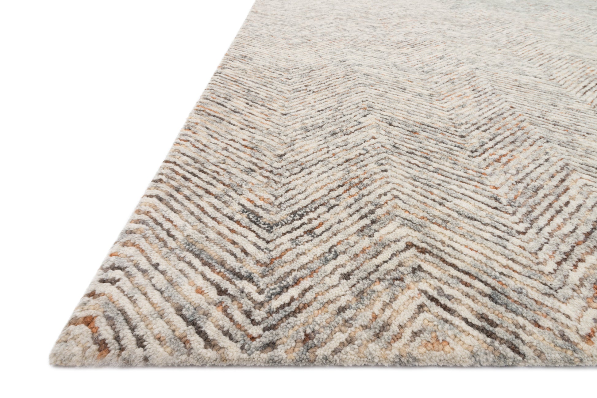 Loloi PEREGRINE PER-02 Lt Grey Multi Contemporary Hand Tufted Rug