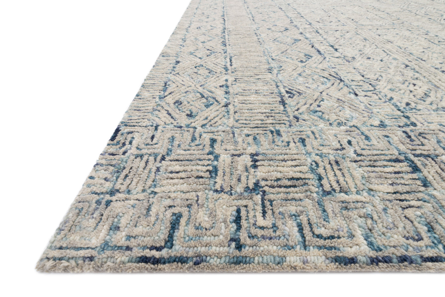 Loloi PEREGRINE PER-04 Ocean Contemporary Hand Tufted Rug