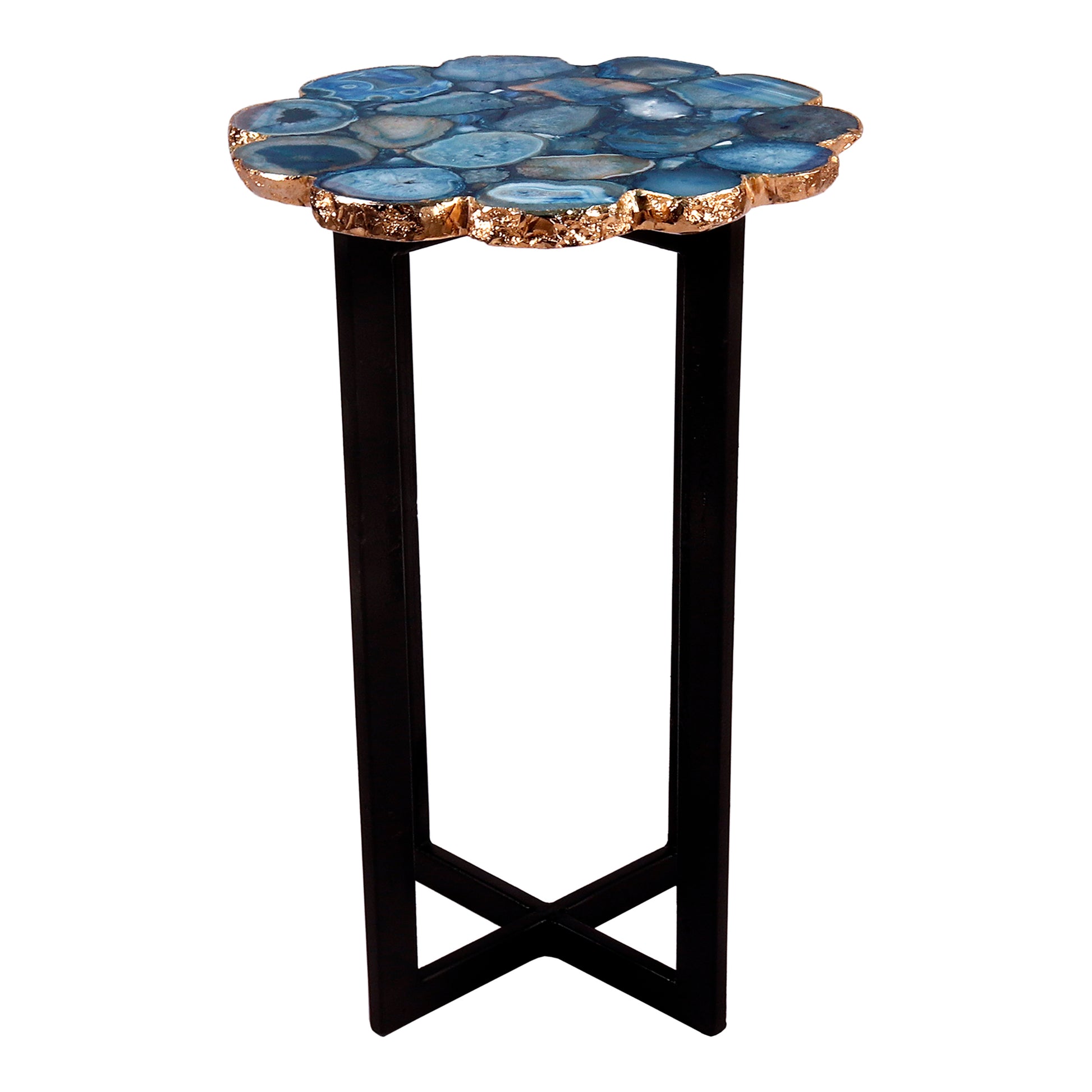 Moes Home Accent Tables Azul Blue Contemporary Furniture