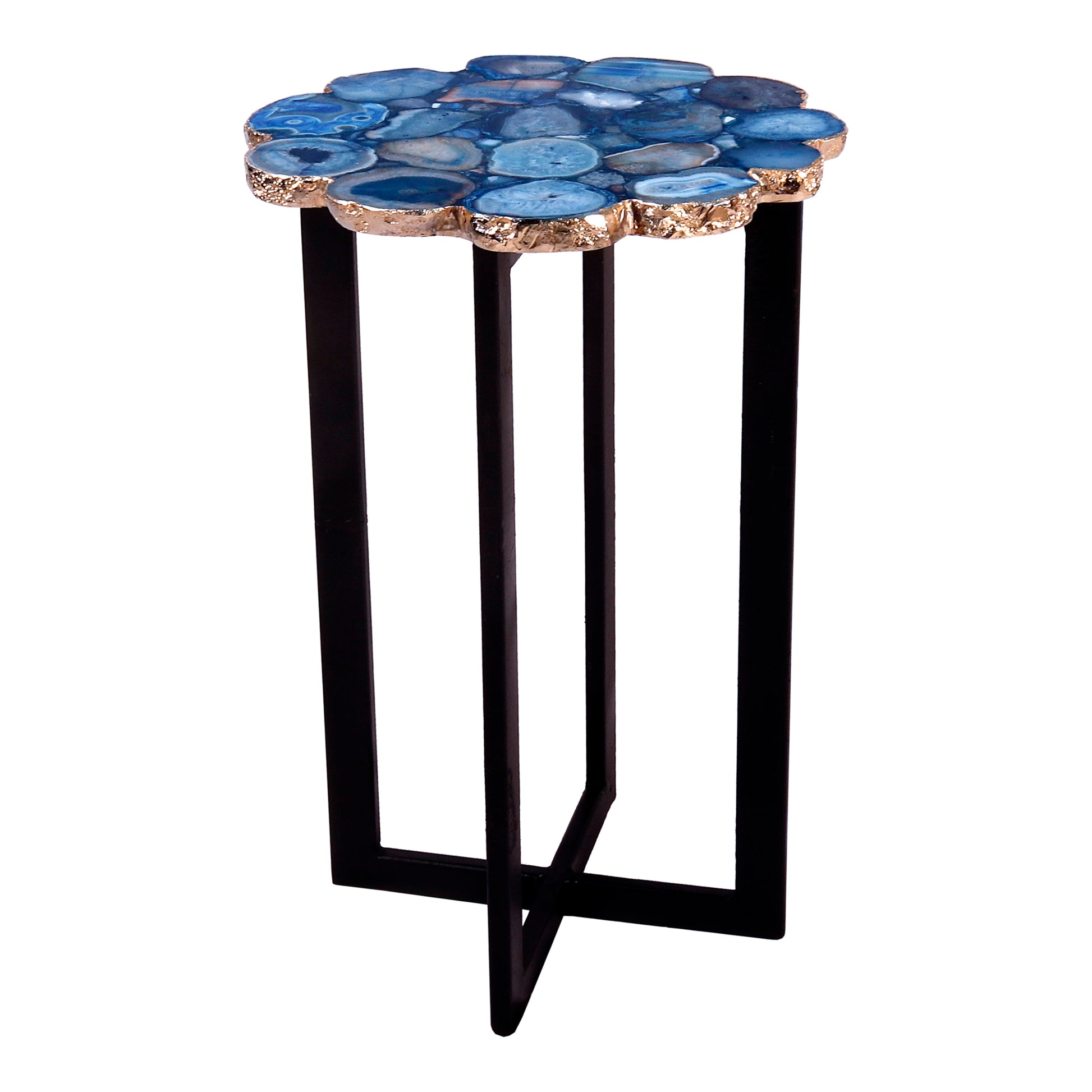 Moes Home Accent Tables Azul Blue Contemporary Furniture