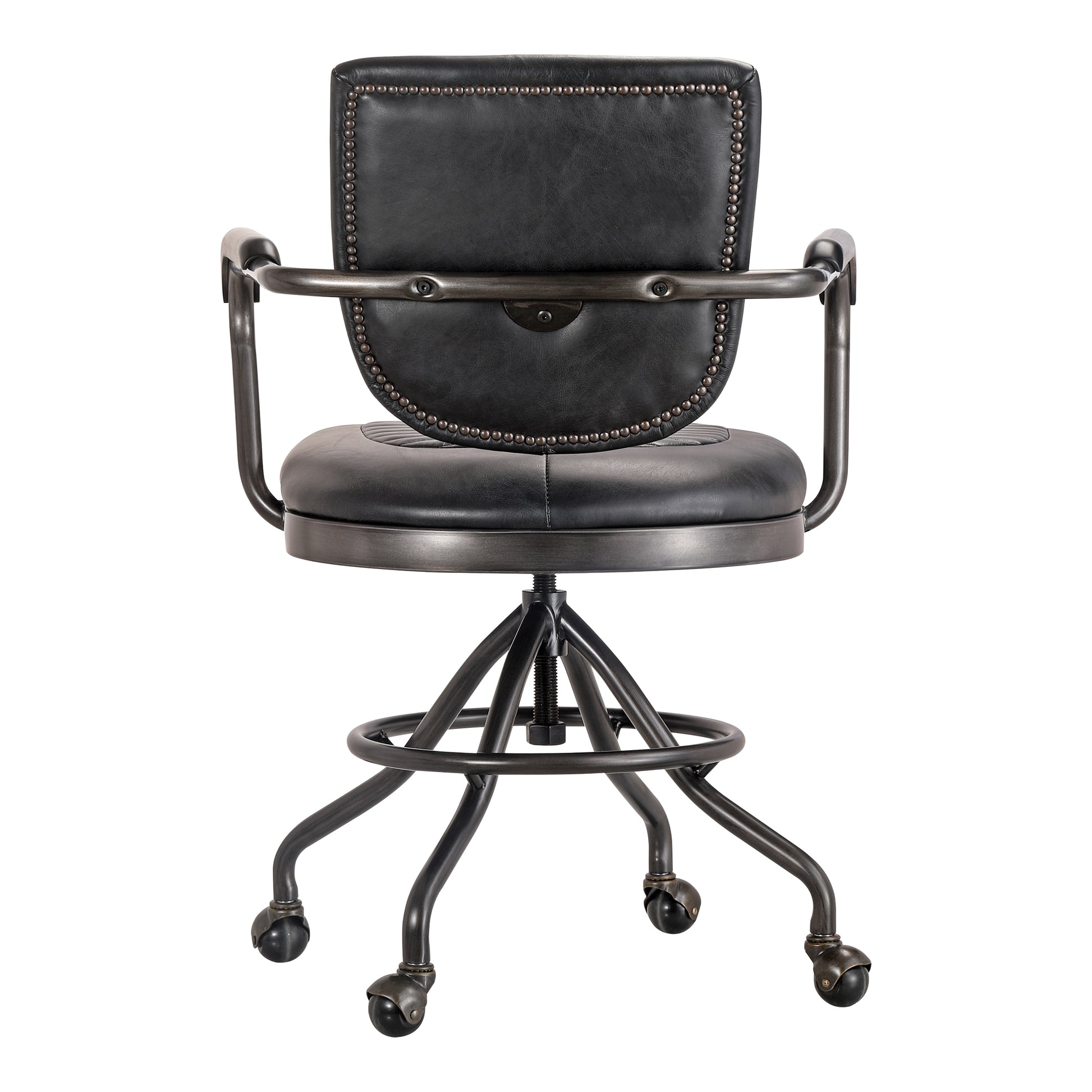 Moes Home Office Chairs Foster Black Industrial Furniture