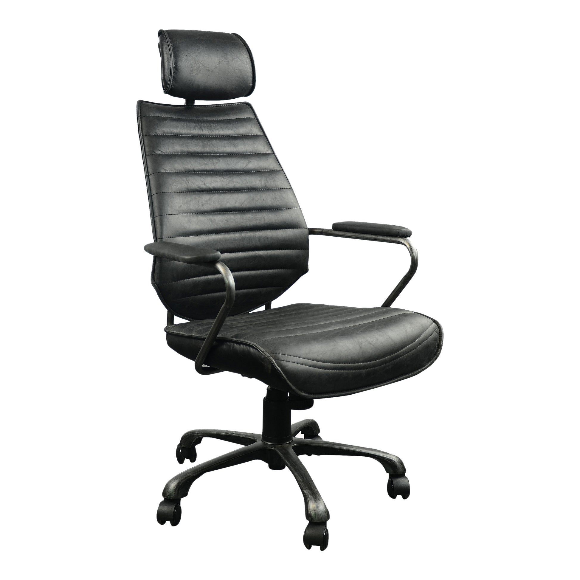 Moes Home Office Chairs EXECUTIVE Black Industrial Furniture