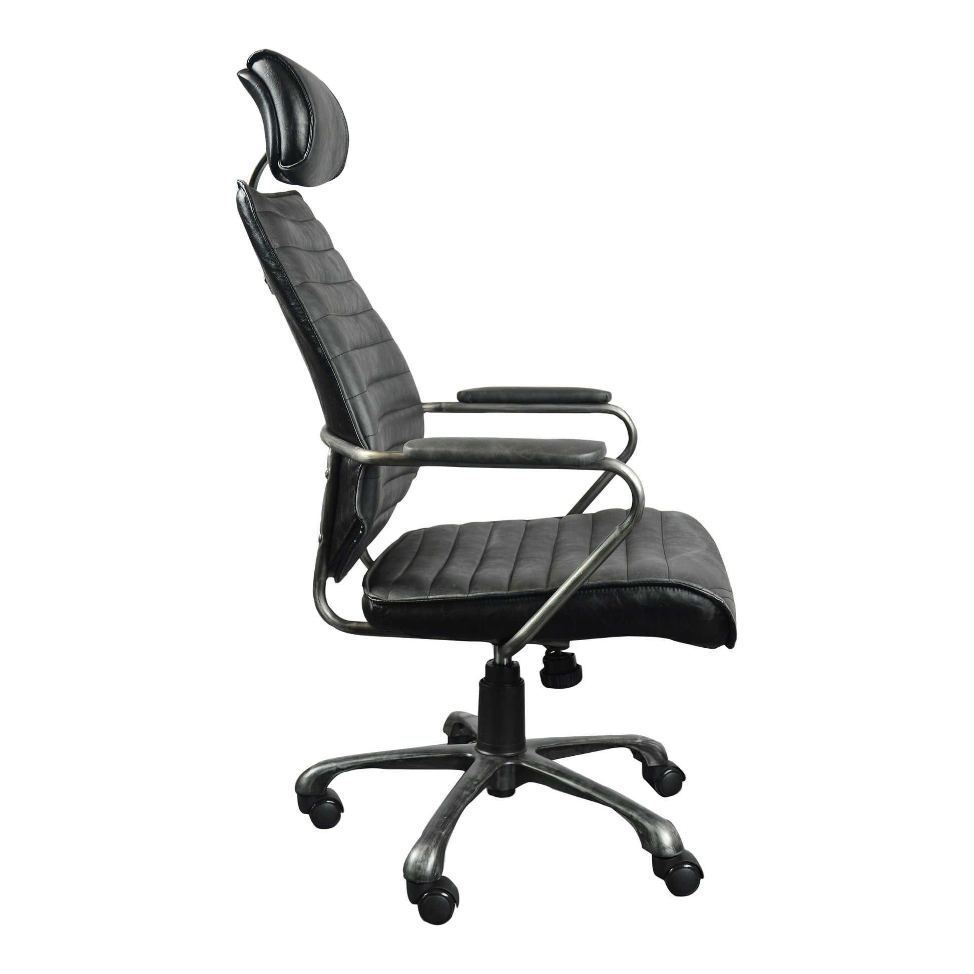 Moes Home Office Chairs EXECUTIVE Black Industrial Furniture