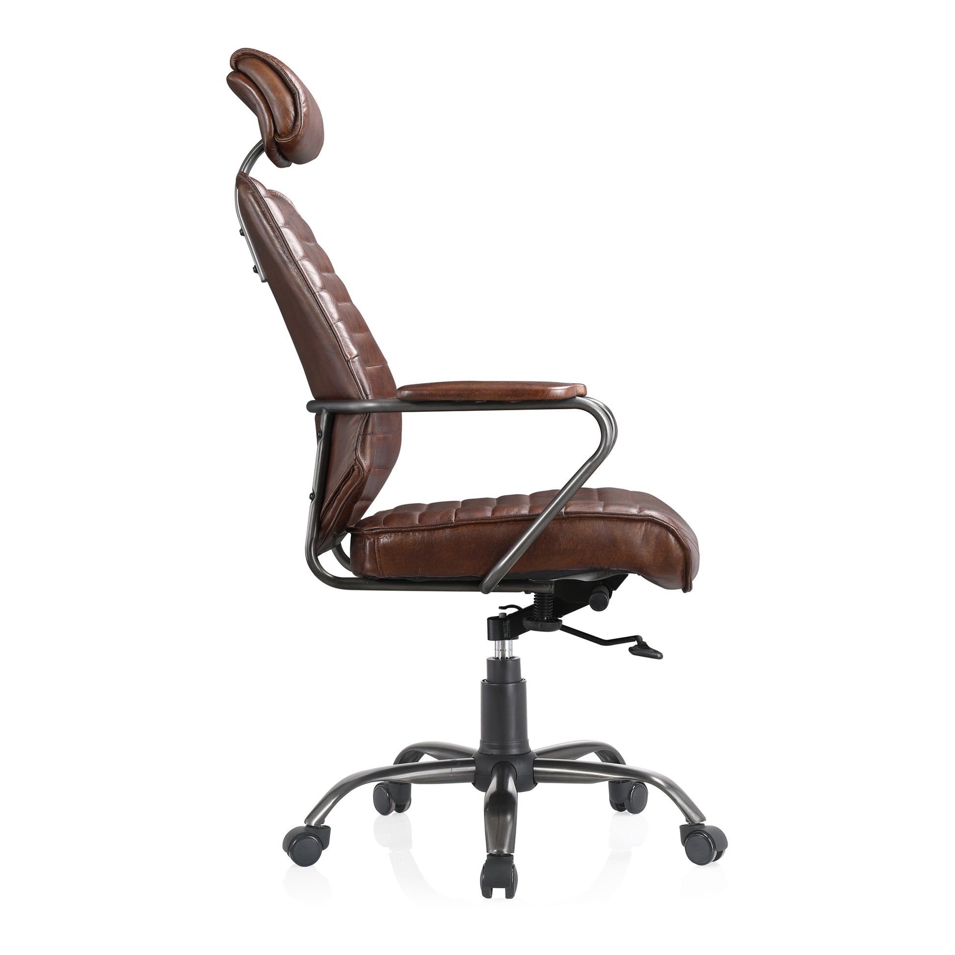 Moes Home Office Chairs EXECUTIVE Brown Industrial Furniture