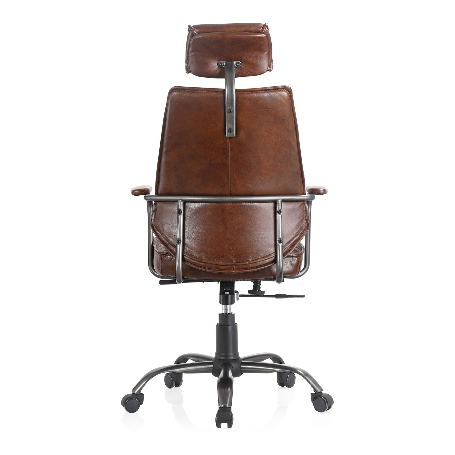 Moes Home Office Chairs EXECUTIVE Brown Industrial Furniture