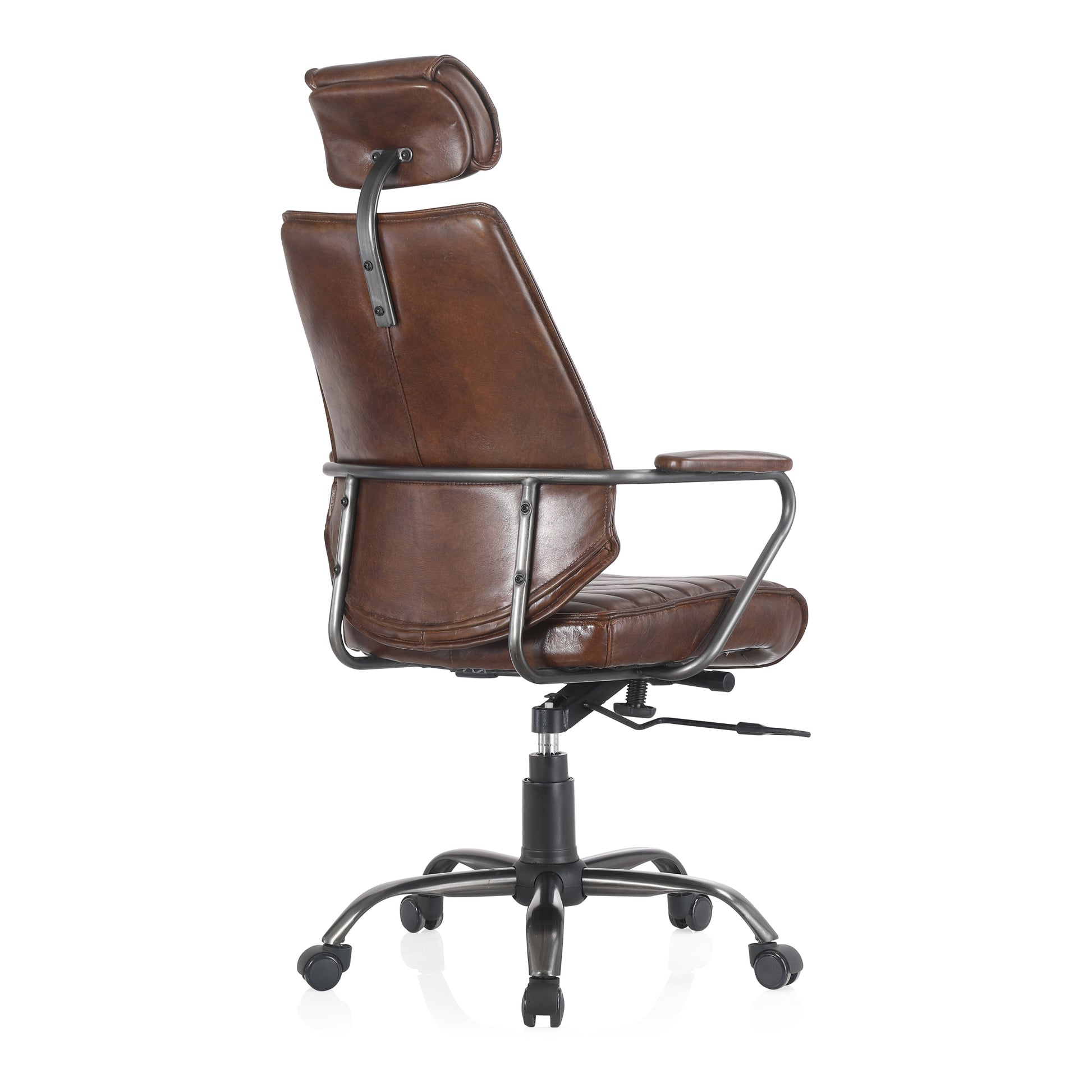 Moes Home Office Chairs EXECUTIVE Brown Industrial Furniture