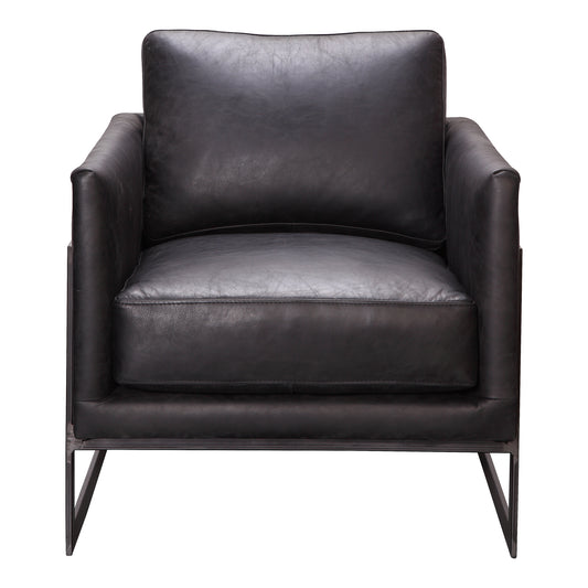 Moes Home Accent Chairs Luxley Black Modern Furniture