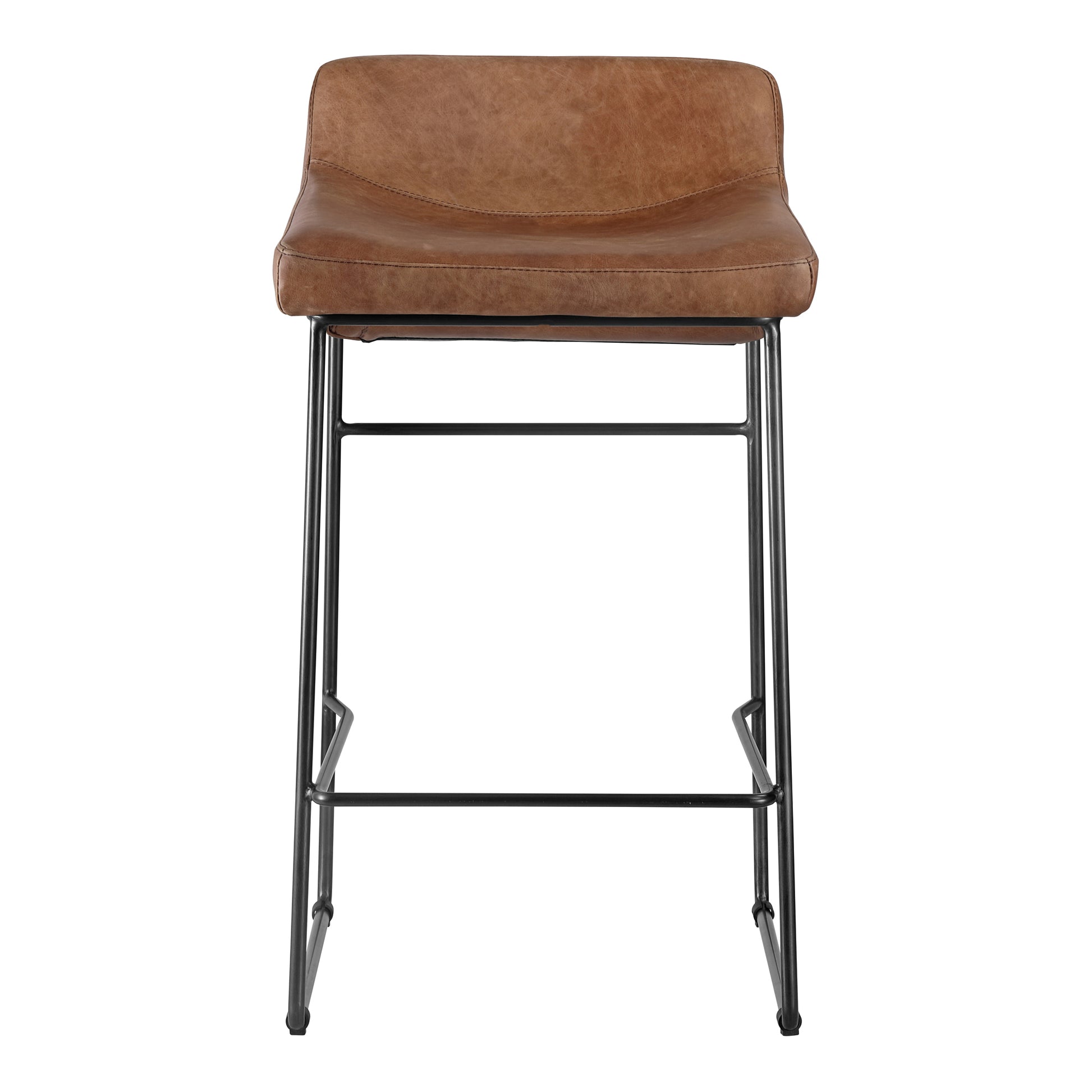 Moes Home Counter Stools Starlet Brown Contemporary Furniture