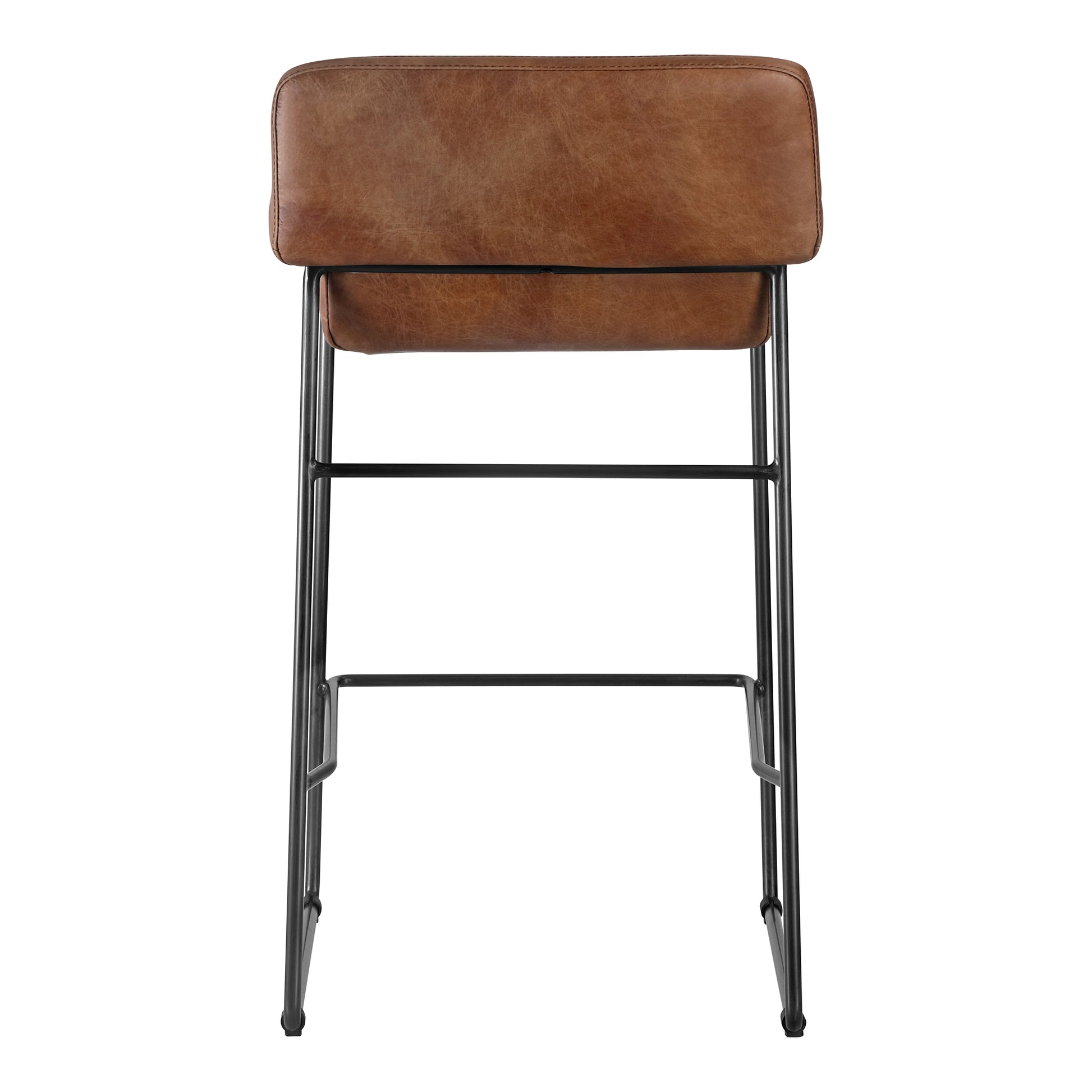 Moes Home Counter Stools Starlet Brown Contemporary Furniture