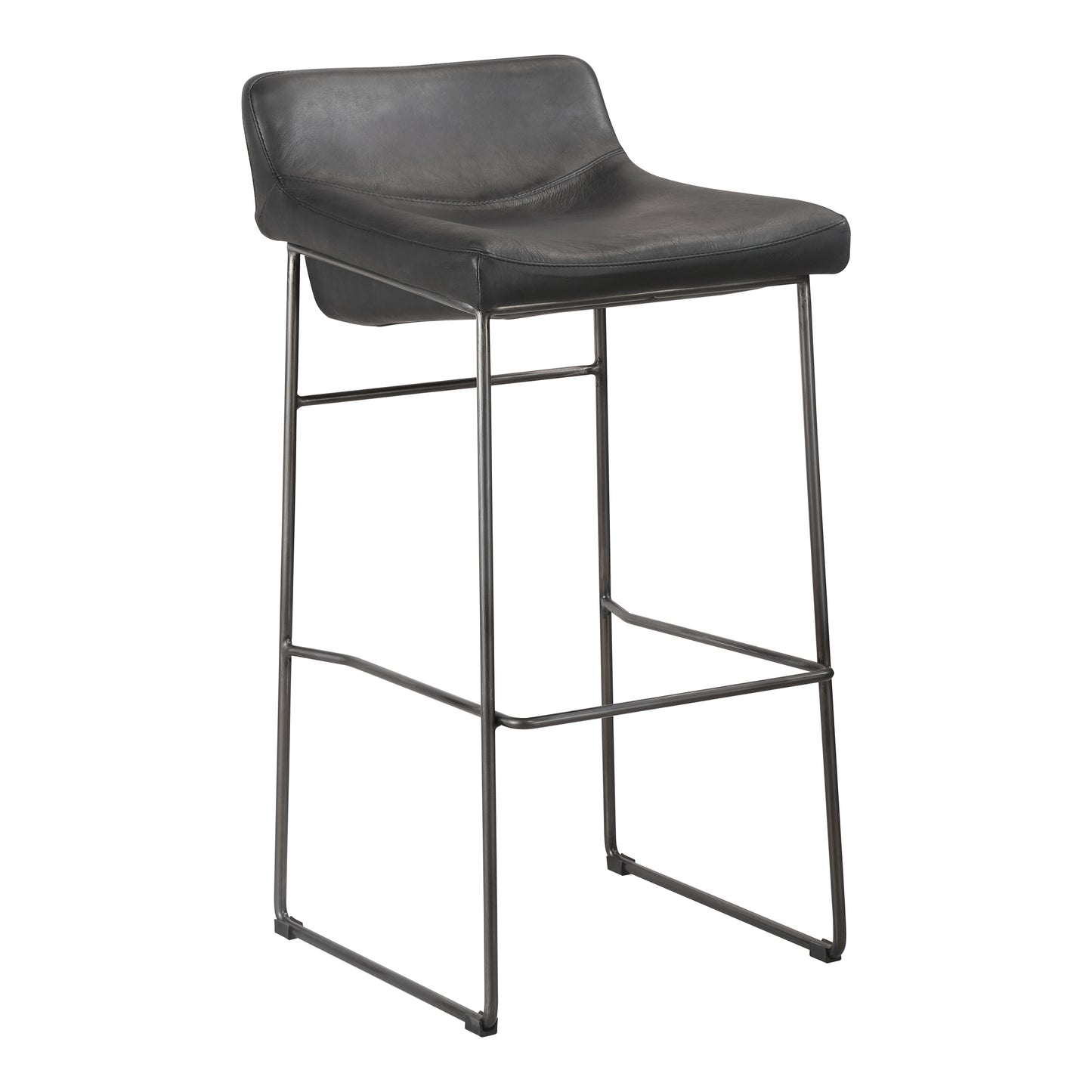 Moes Home Bar Stools Starlet Black Contemporary Furniture