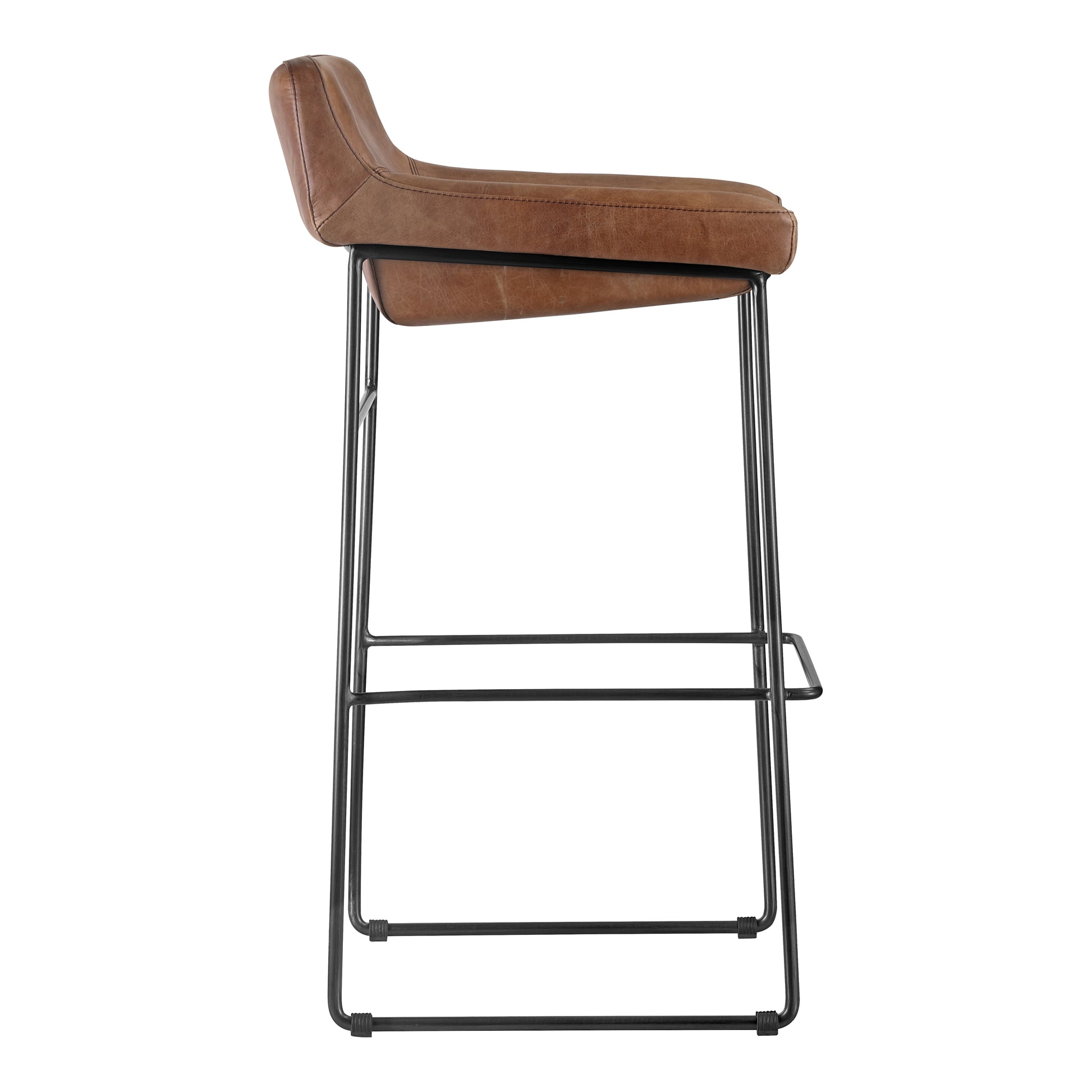 Moes Home Bar Stools Starlet Brown Contemporary Furniture