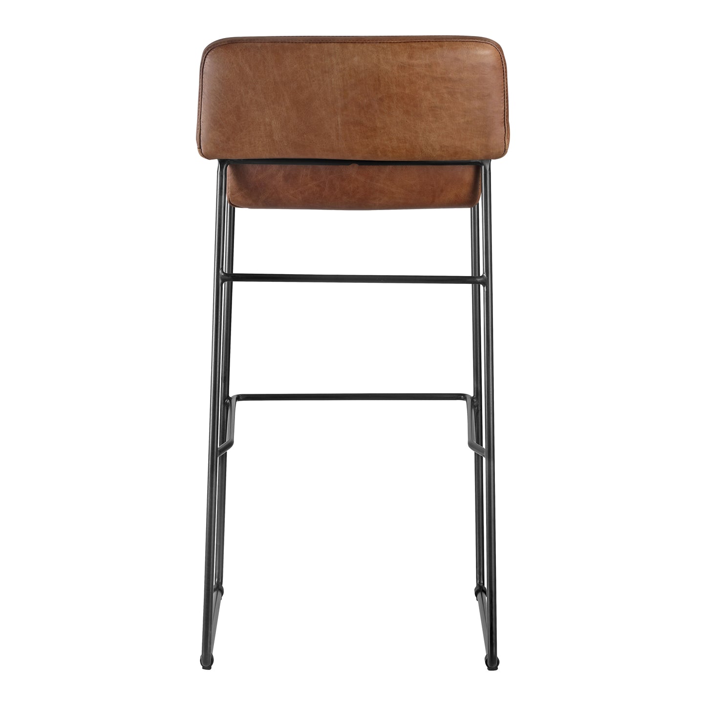 Moes Home Bar Stools Starlet Brown Contemporary Furniture