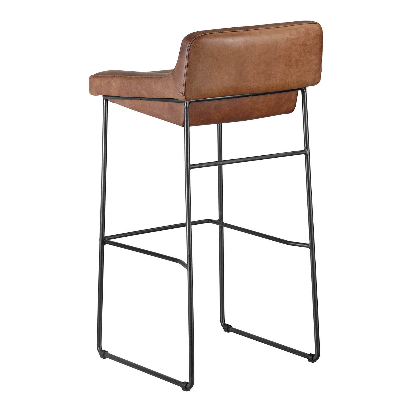 Moes Home Bar Stools Starlet Brown Contemporary Furniture