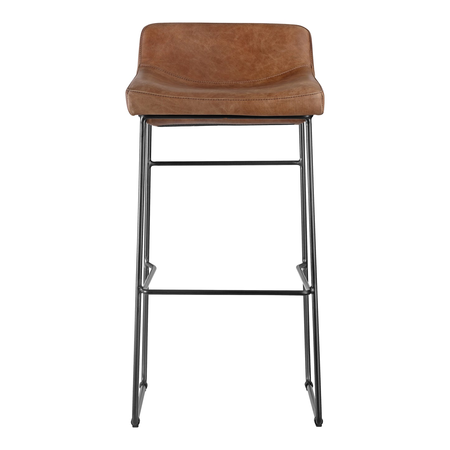 Moes Home Bar Stools Starlet Brown Contemporary Furniture