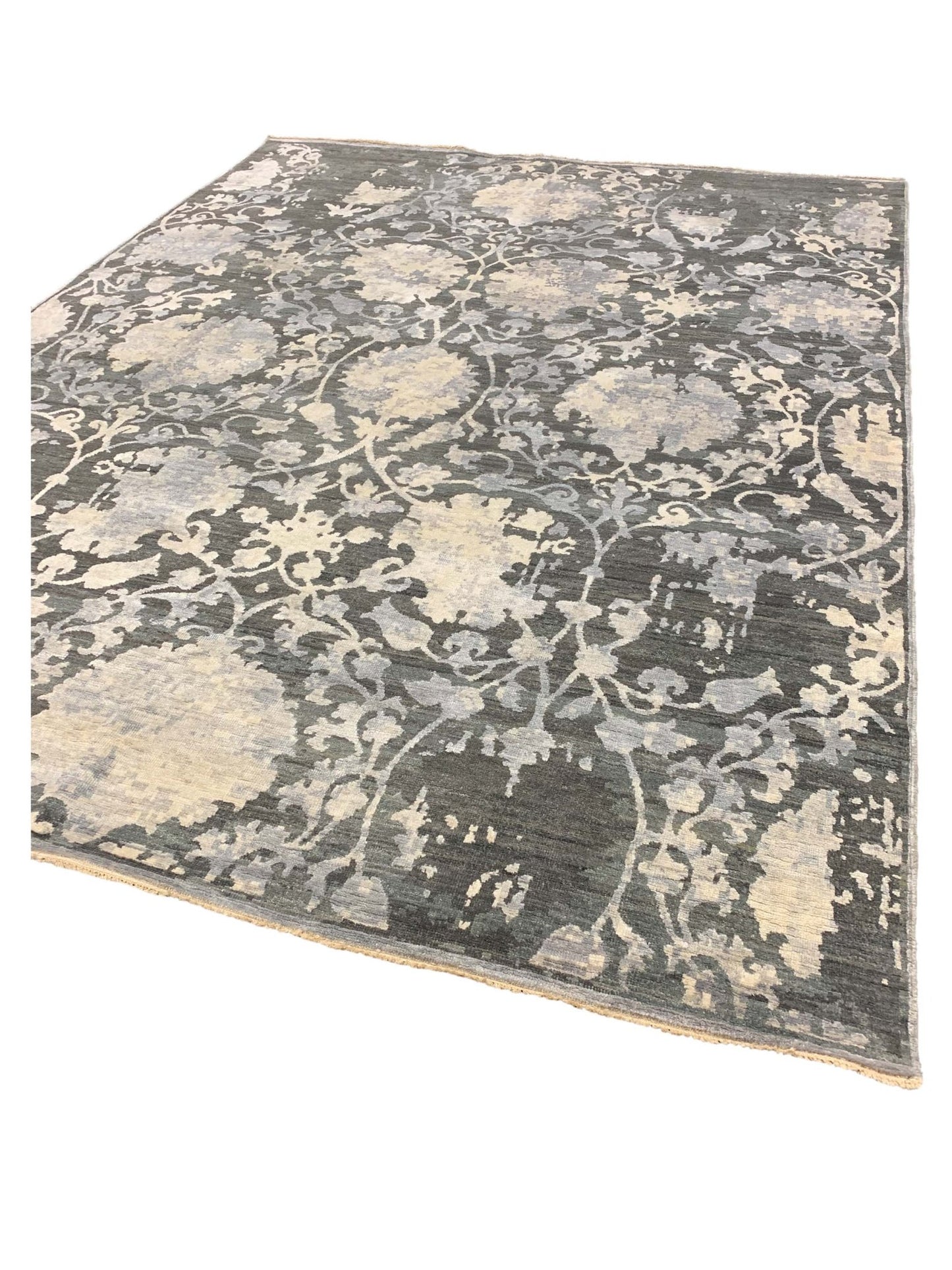 Artisan Emma Slate Transitional Knotted Rug - Rugs - Artisan - Atlanta Designer Rugs