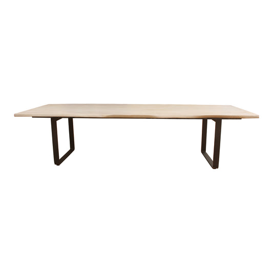 Moes Home Dining Tables Wilks White Industrial Furniture