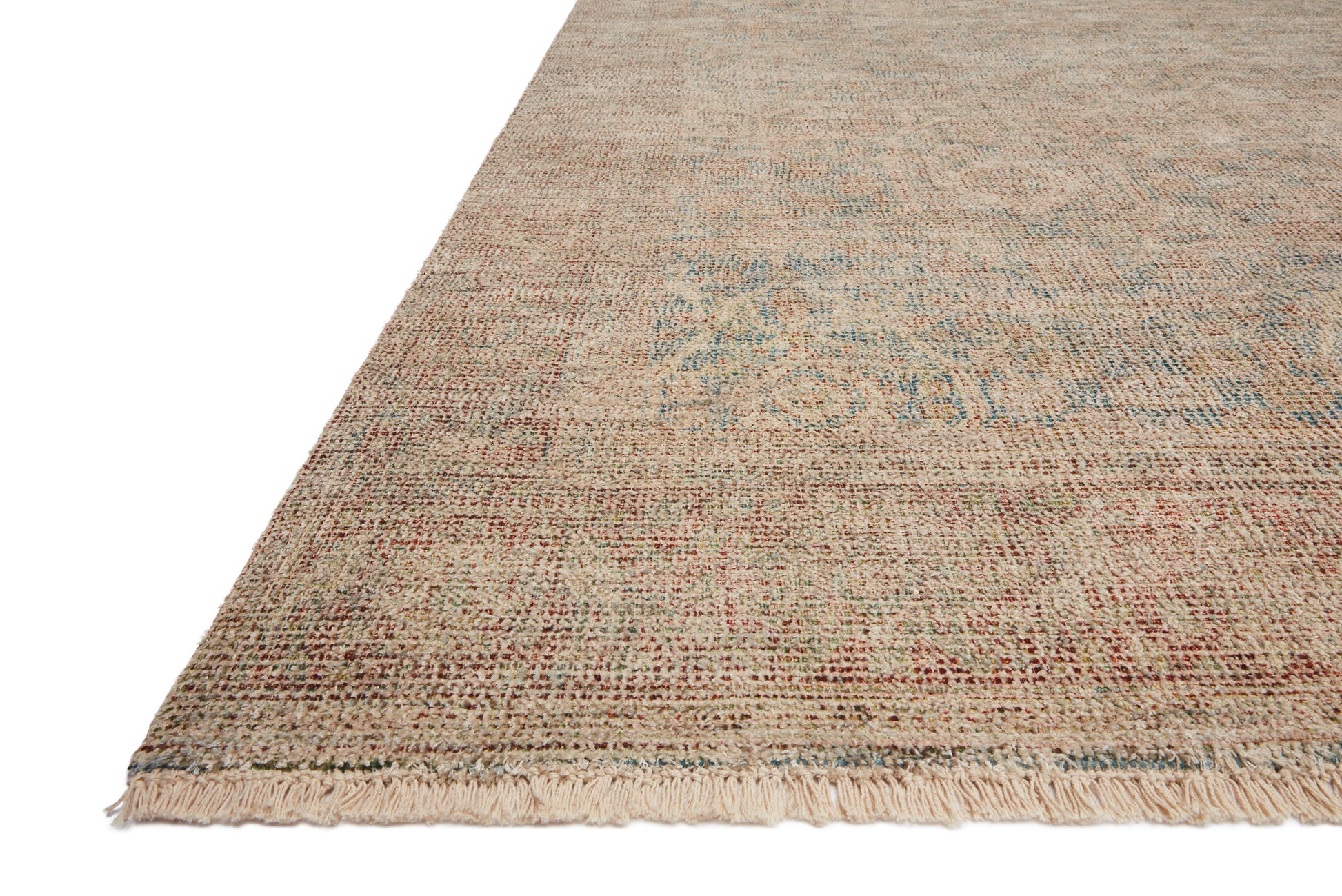 Loloi PRIYA PRY-06 Denim Rust Transitional Hand Woven Rug