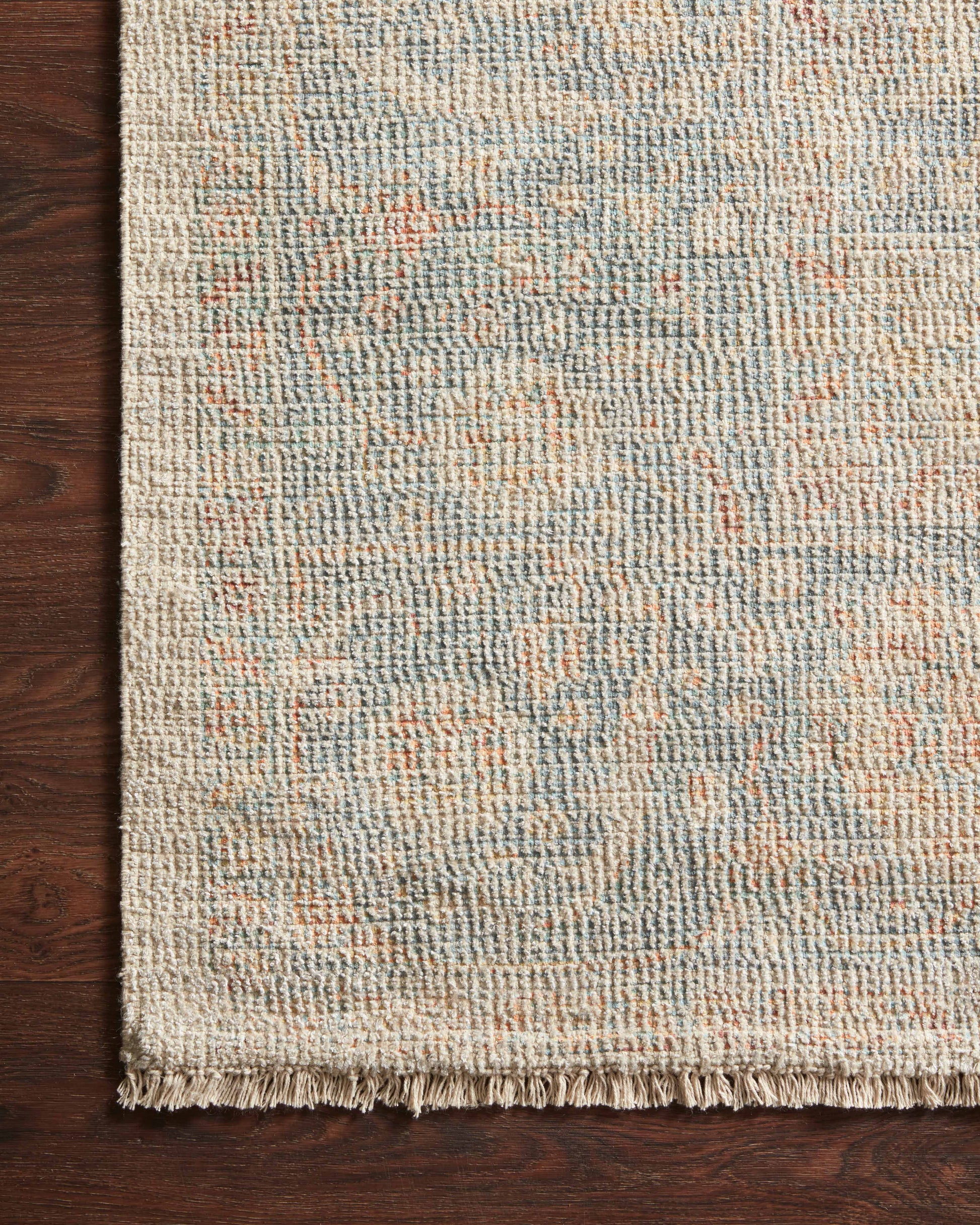 Loloi PRIYA PRY-08 Bone Bluestone Transitional Hand Woven Rug