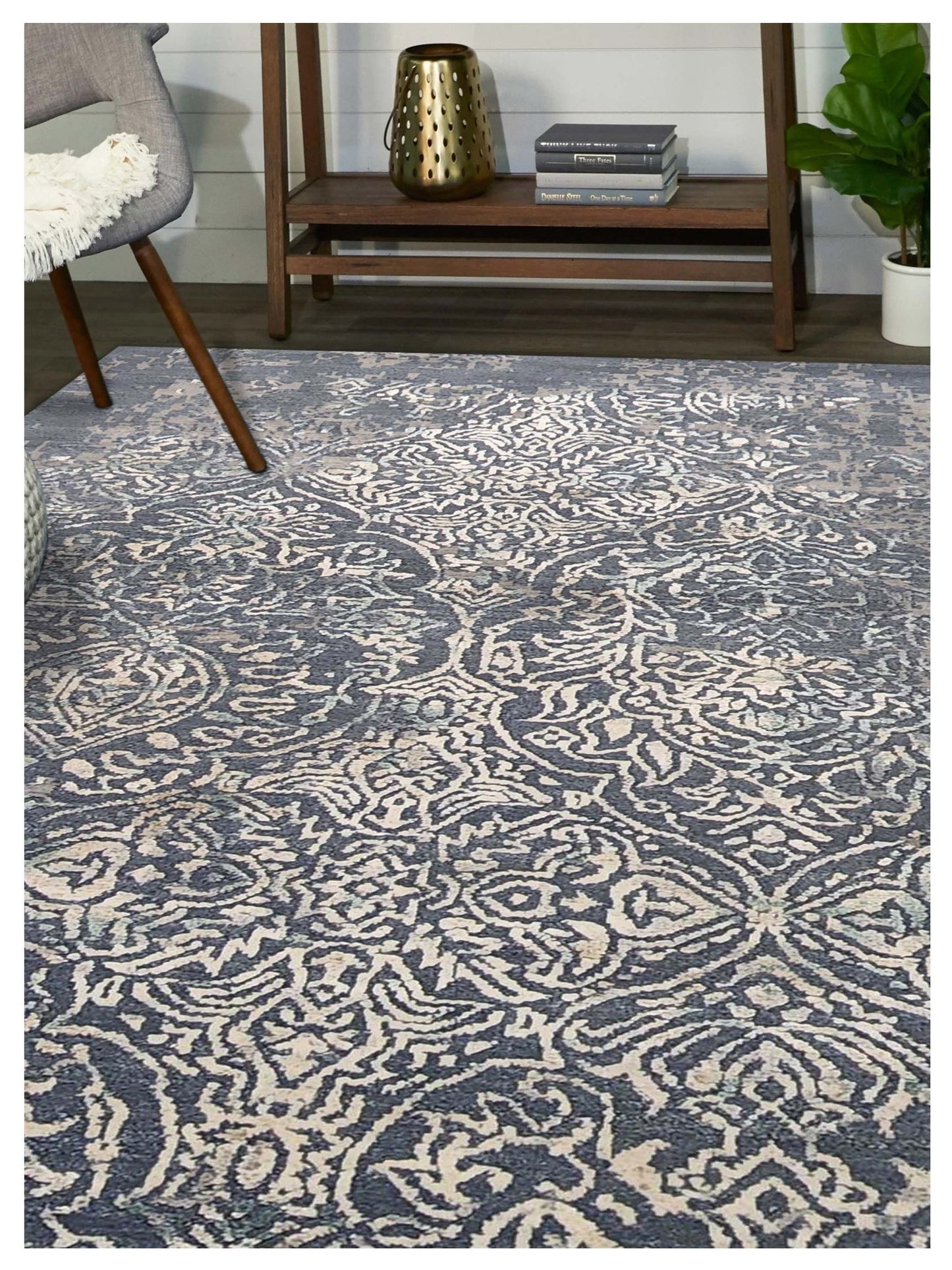 Artisan Bloom Sky Transitional Knotted Rug - Rugs - Artisan - Atlanta Designer Rugs