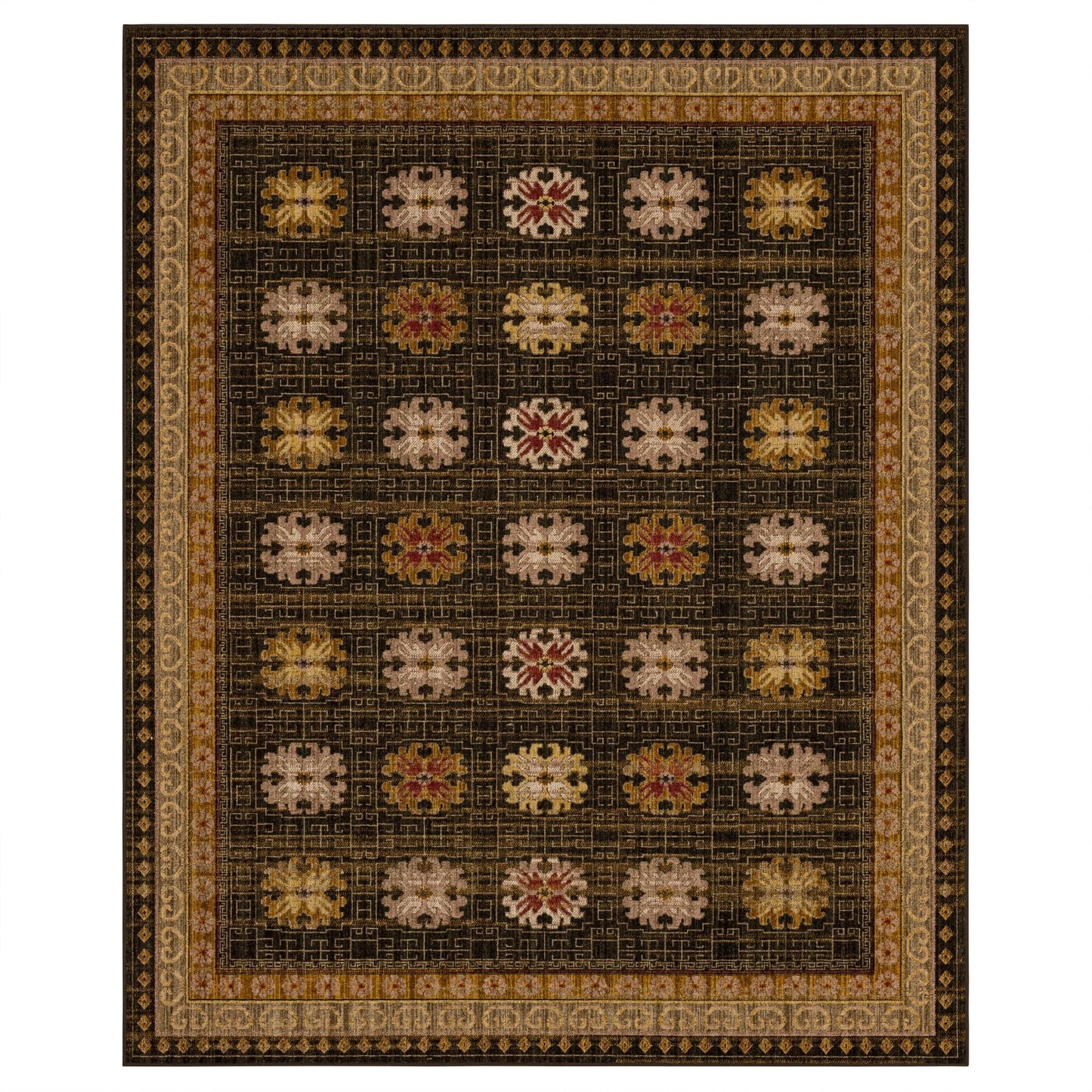 Karastan Bedouin 92605 Gold Traditional Machinemade Rug - Rugs - Karastan - Atlanta Designer Rugs