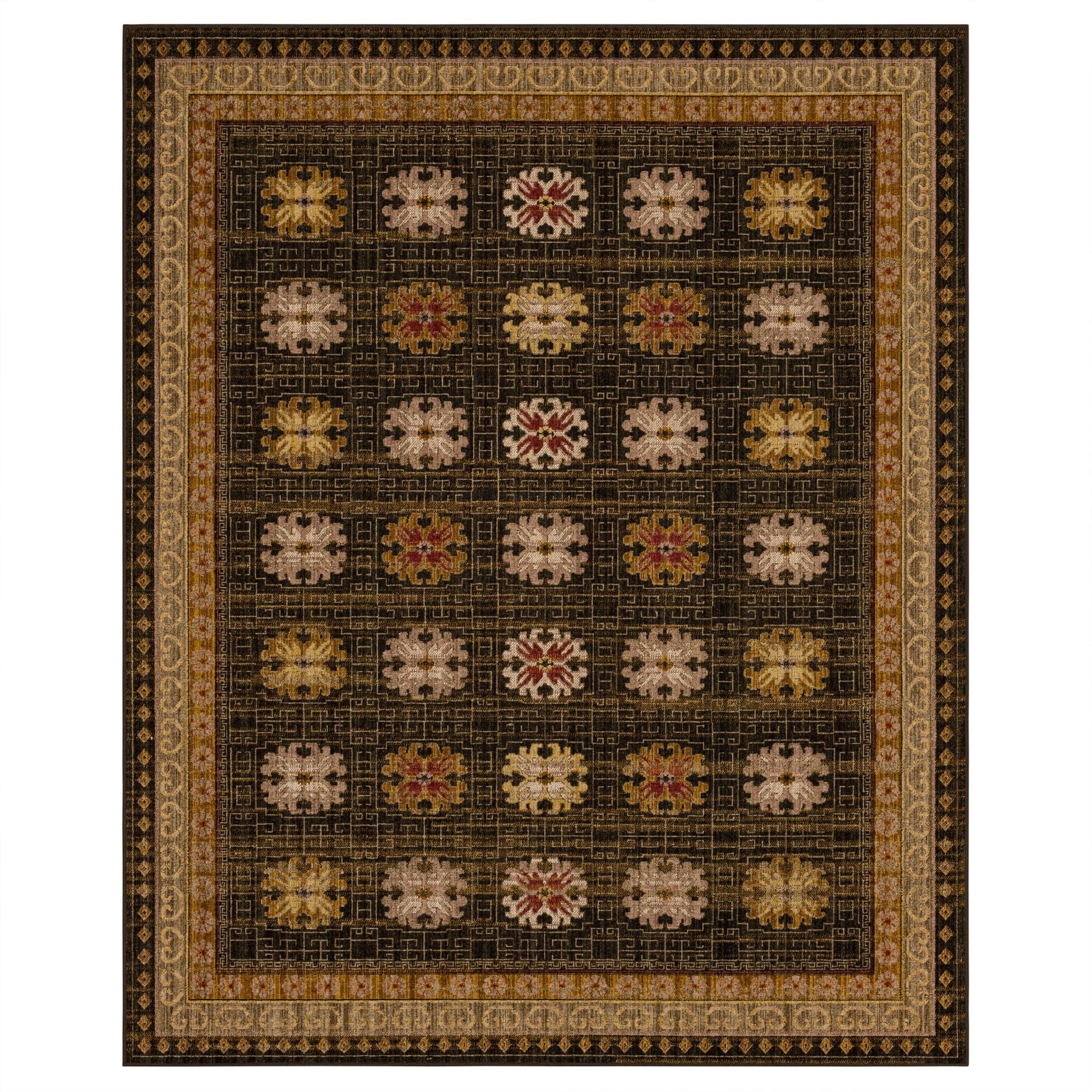 Karastan Bedouin 92605 Gold Traditional Machinemade Rug - Rugs - Karastan - Atlanta Designer Rugs