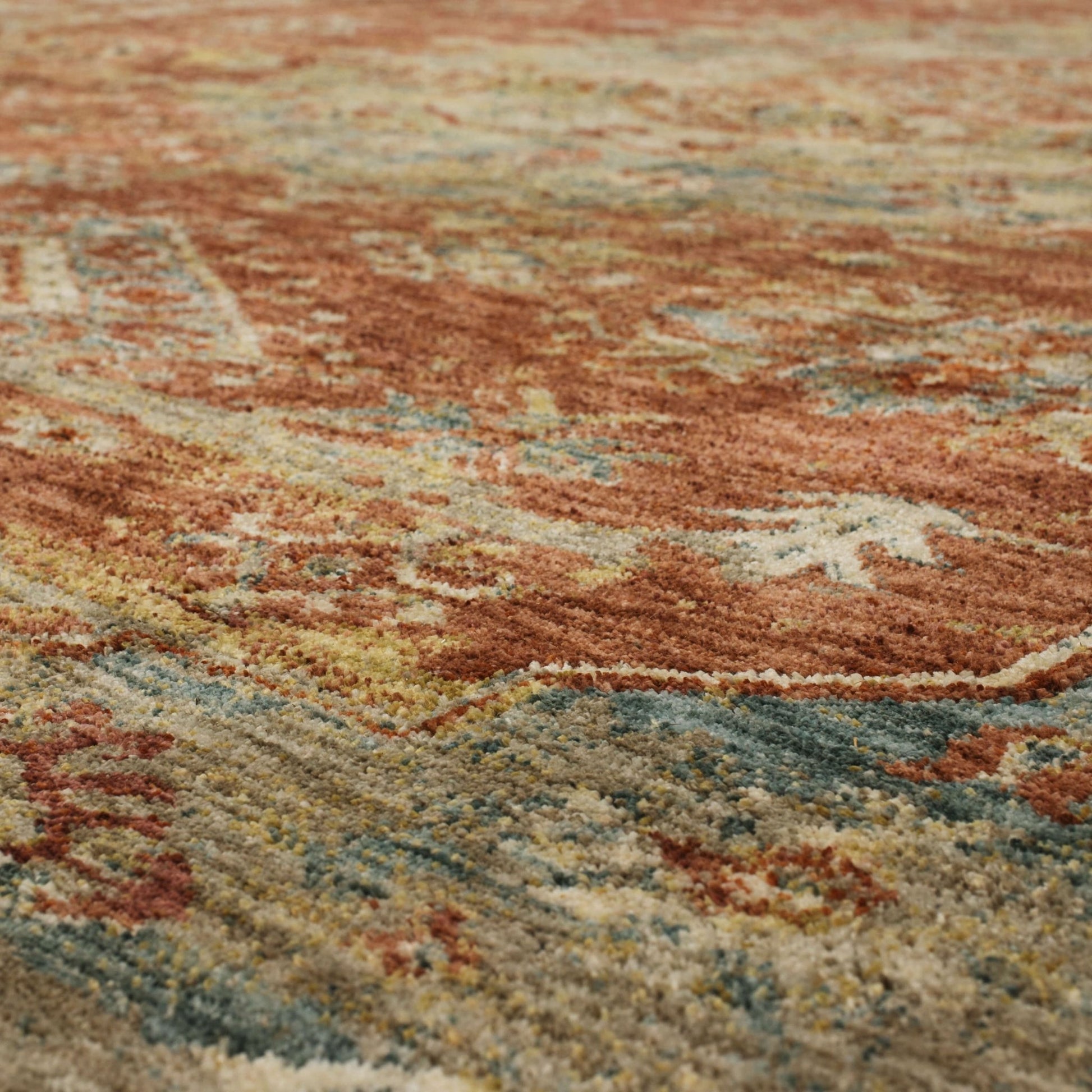 Karastan Marash RG846 Rust Traditional Machinemade Rug - Rugs - Karastan - Atlanta Designer Rugs