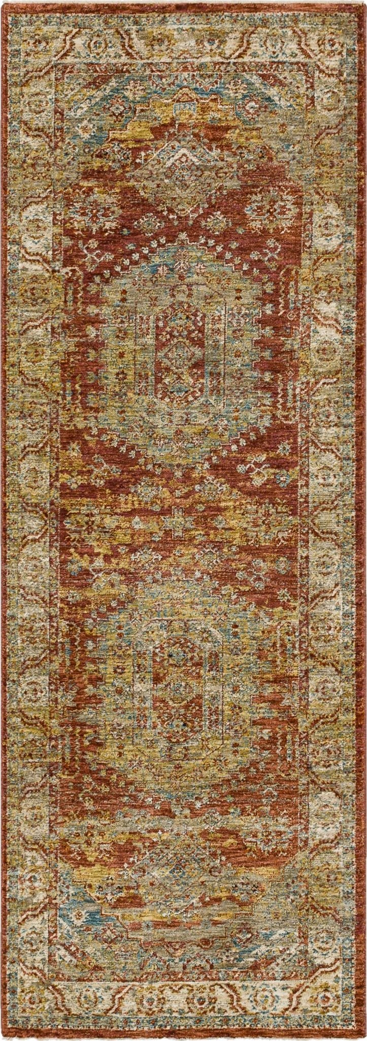 Karastan Marash RG846 Rust Traditional Machinemade Rug - Rugs - Karastan - Atlanta Designer Rugs