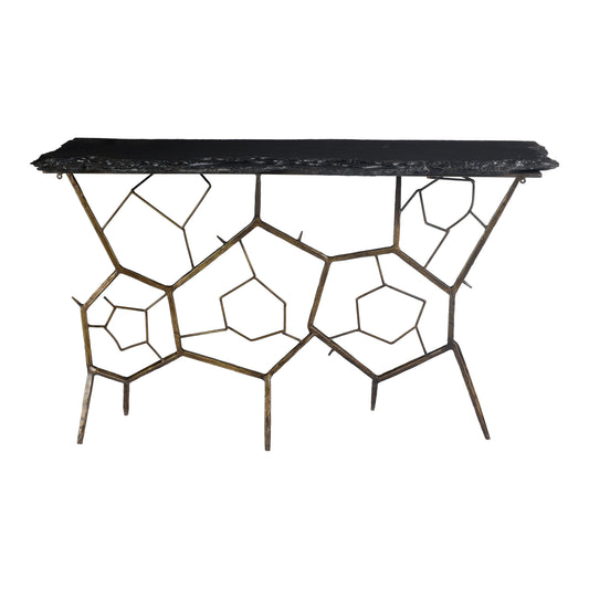 Moes Home Console Tables Nate Grey Contemporary Furniture