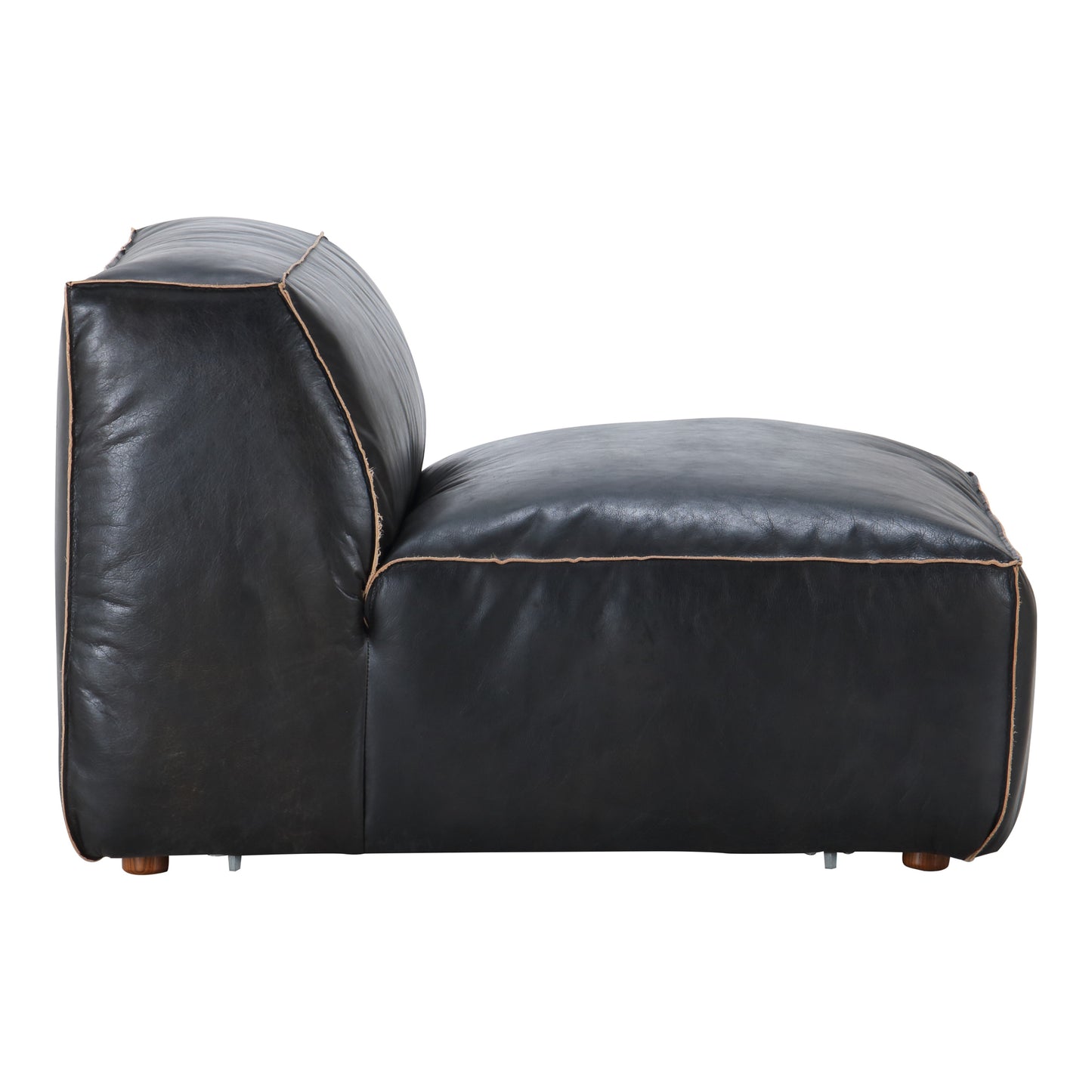 Moes Home Slipper Chairs Luxe Black Scandinavian Furniture