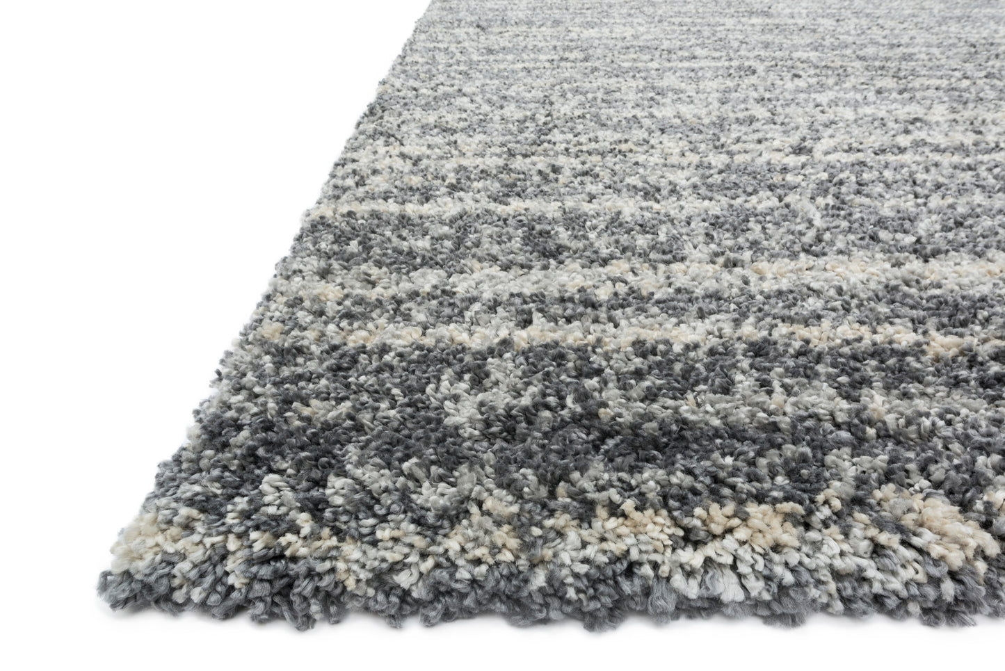 Loloi QUINCY QC-05 Granite Shag Power Loomed Rug