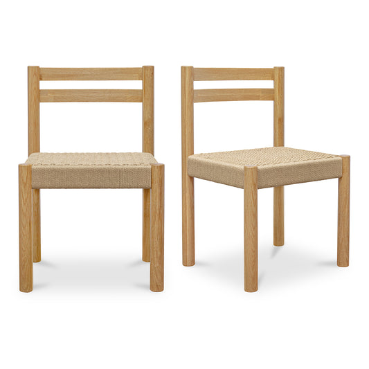 Moes Home Dining Chairs Finn Natural Rustic Furniture