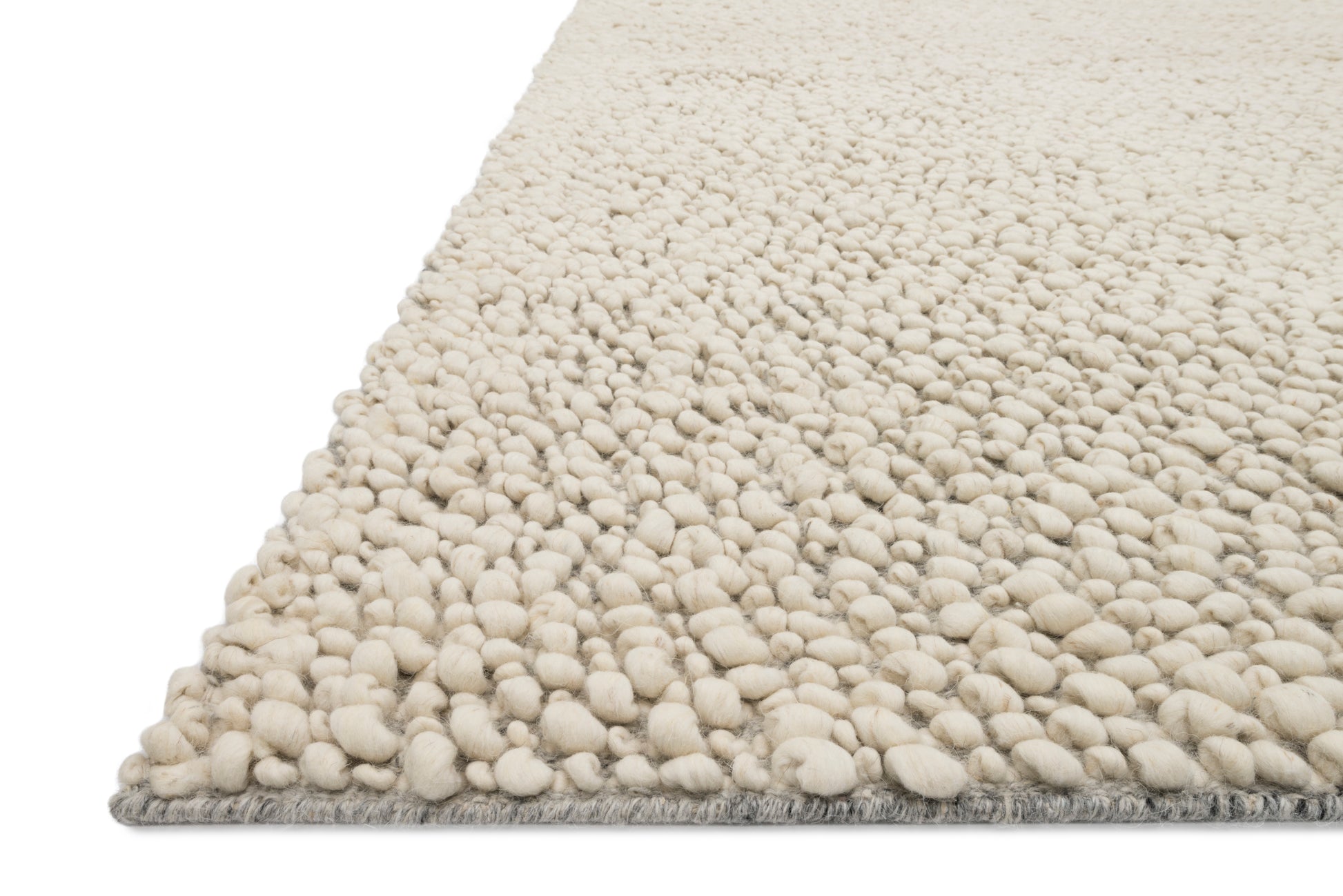 Loloi Quarry QU-01 Ivory Contemporary Hand Woven Rug