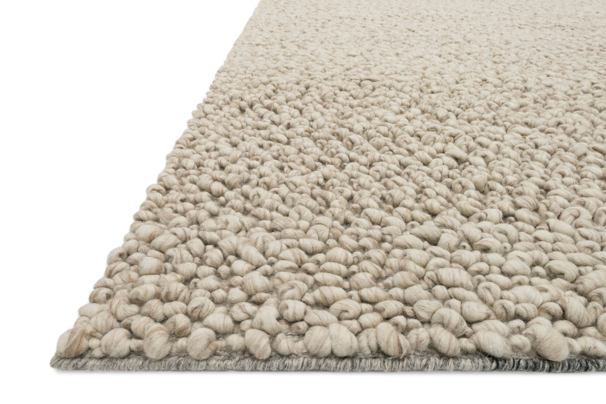 Loloi Quarry QU-01 Oatmeal Contemporary Hand Woven Rug