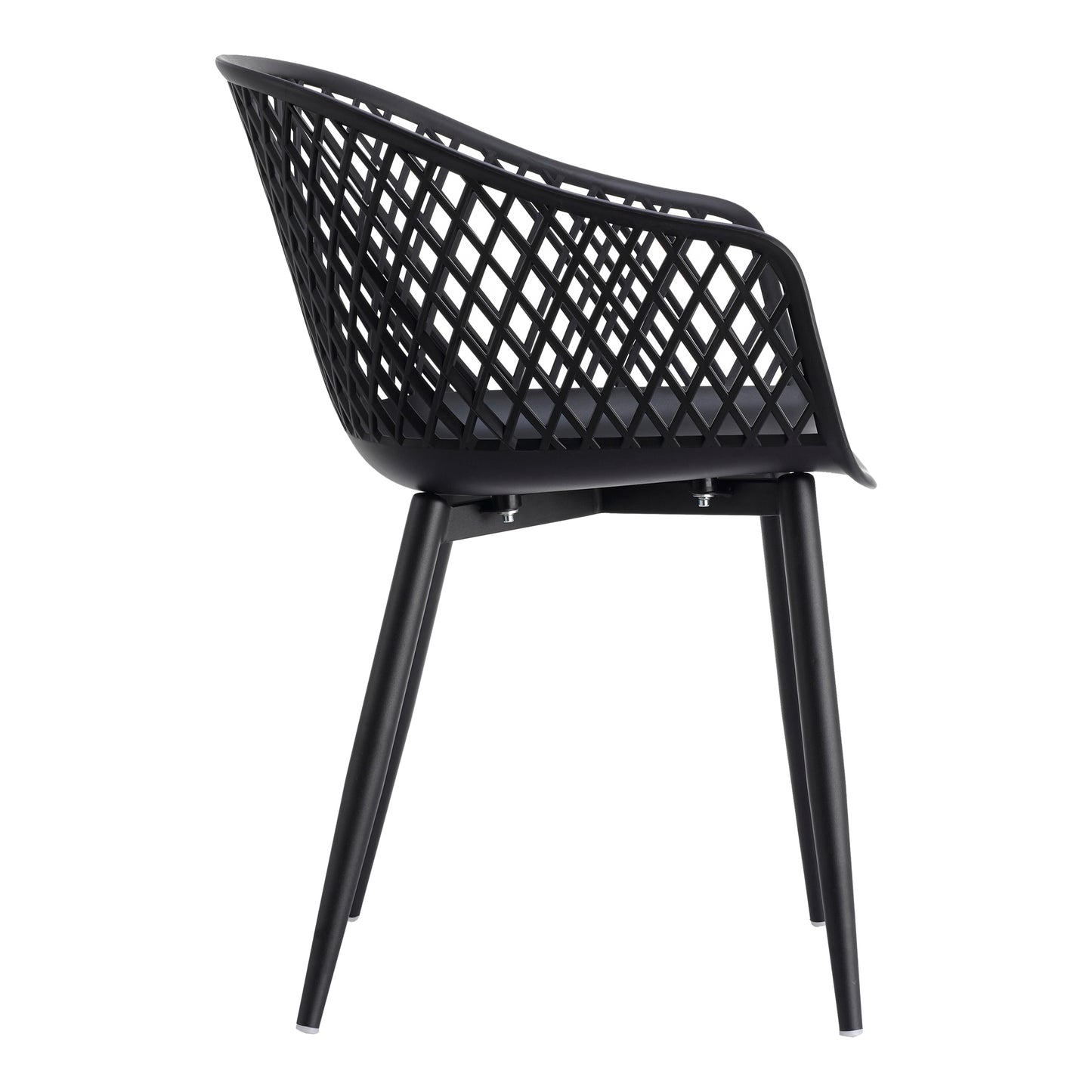 Moes Home Dining Chairs Piazza Black Contemporary Furniture