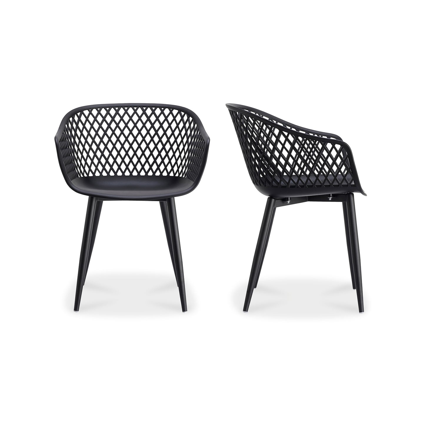 Moes Home Dining Chairs Piazza Black Contemporary Furniture