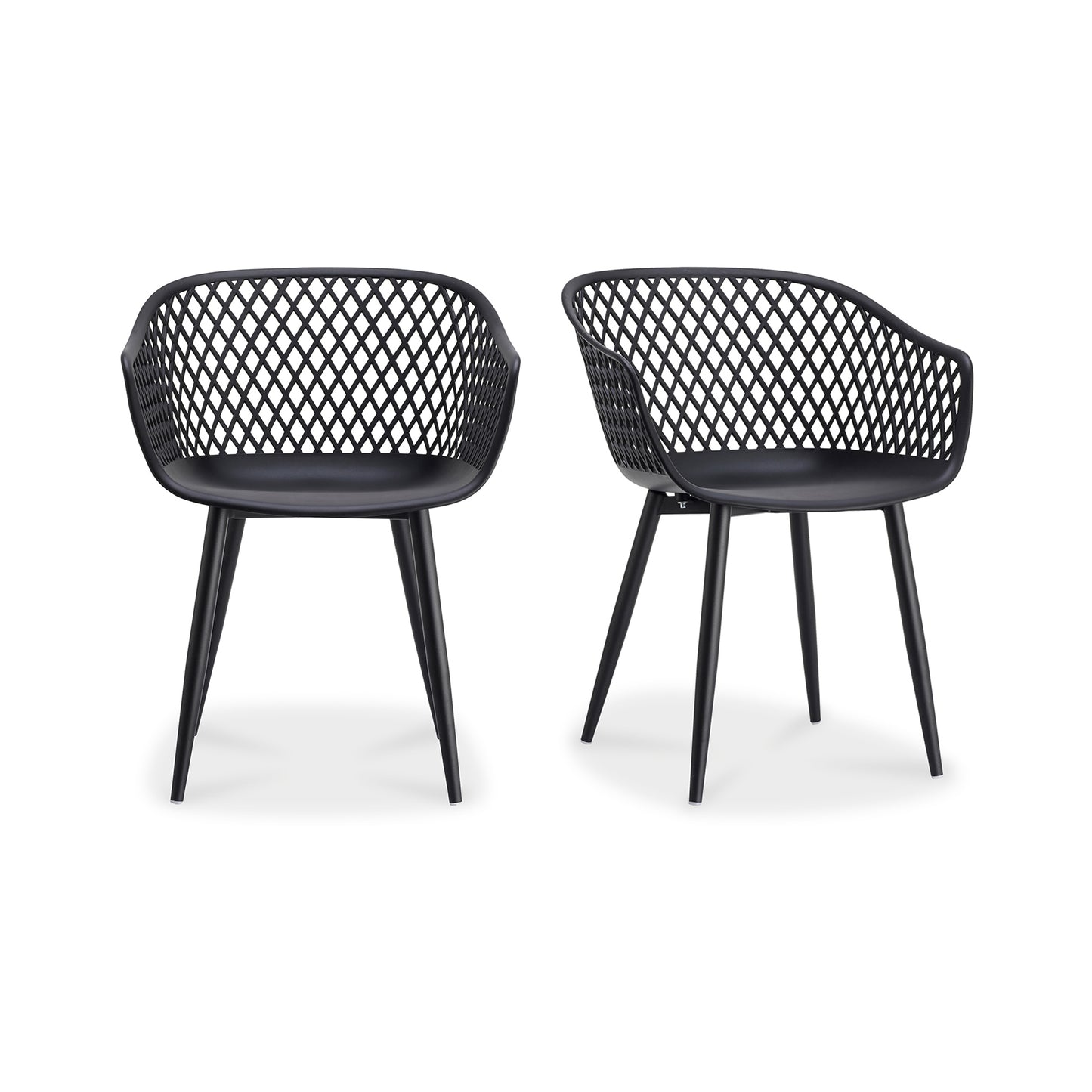 Moes Home Dining Chairs Piazza Black Contemporary Furniture