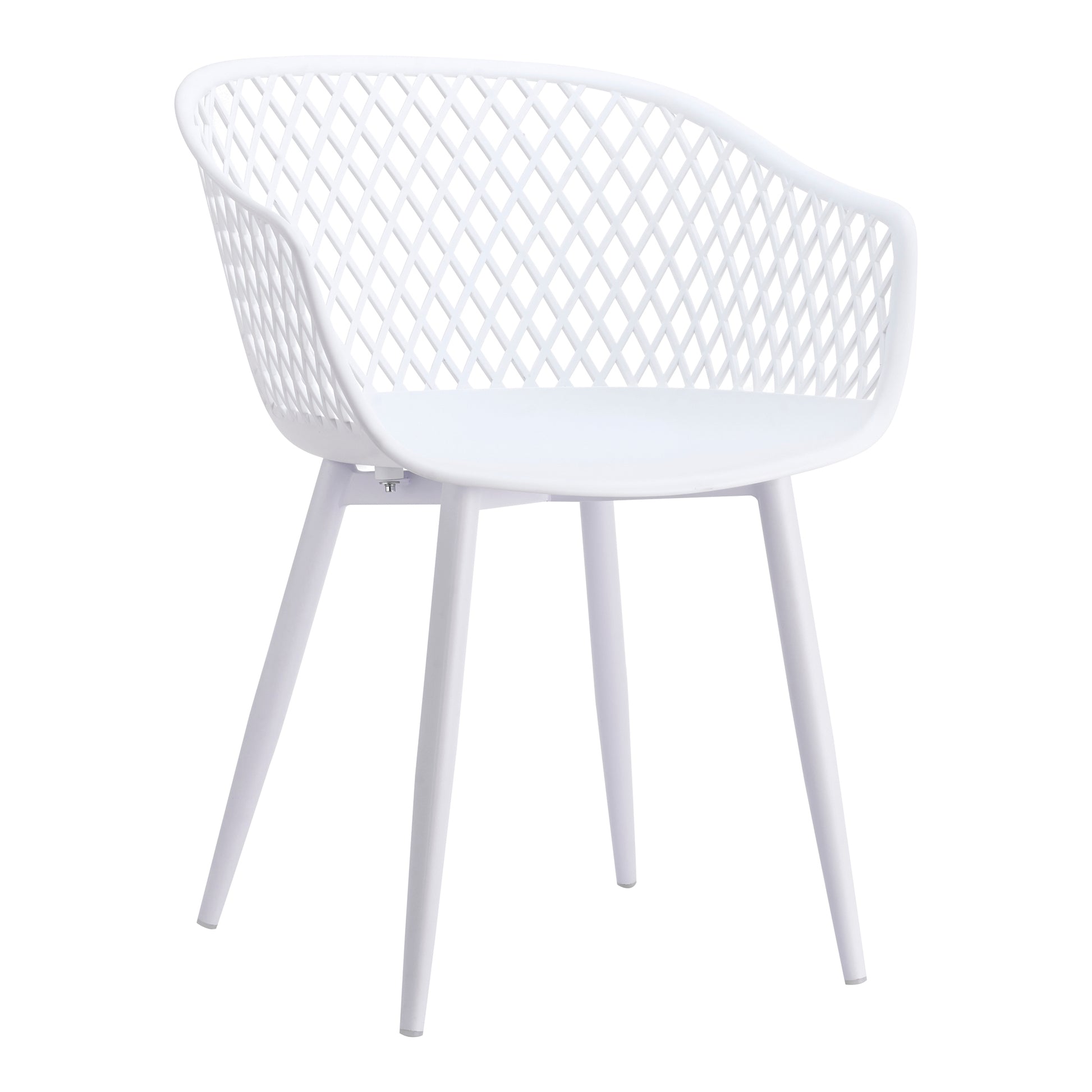 Moes Home Dining Chairs Piazza White Contemporary Furniture