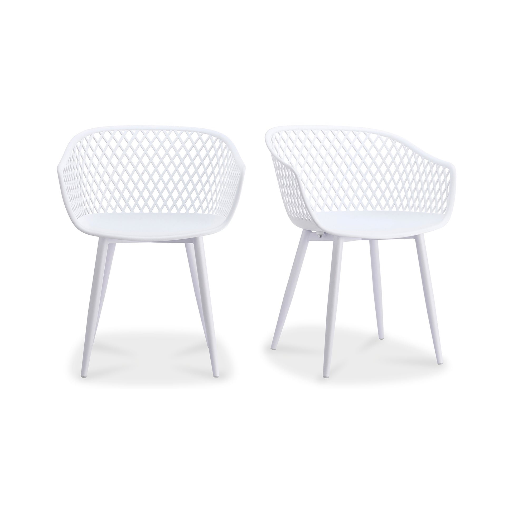 Moes Home Dining Chairs Piazza White Contemporary Furniture