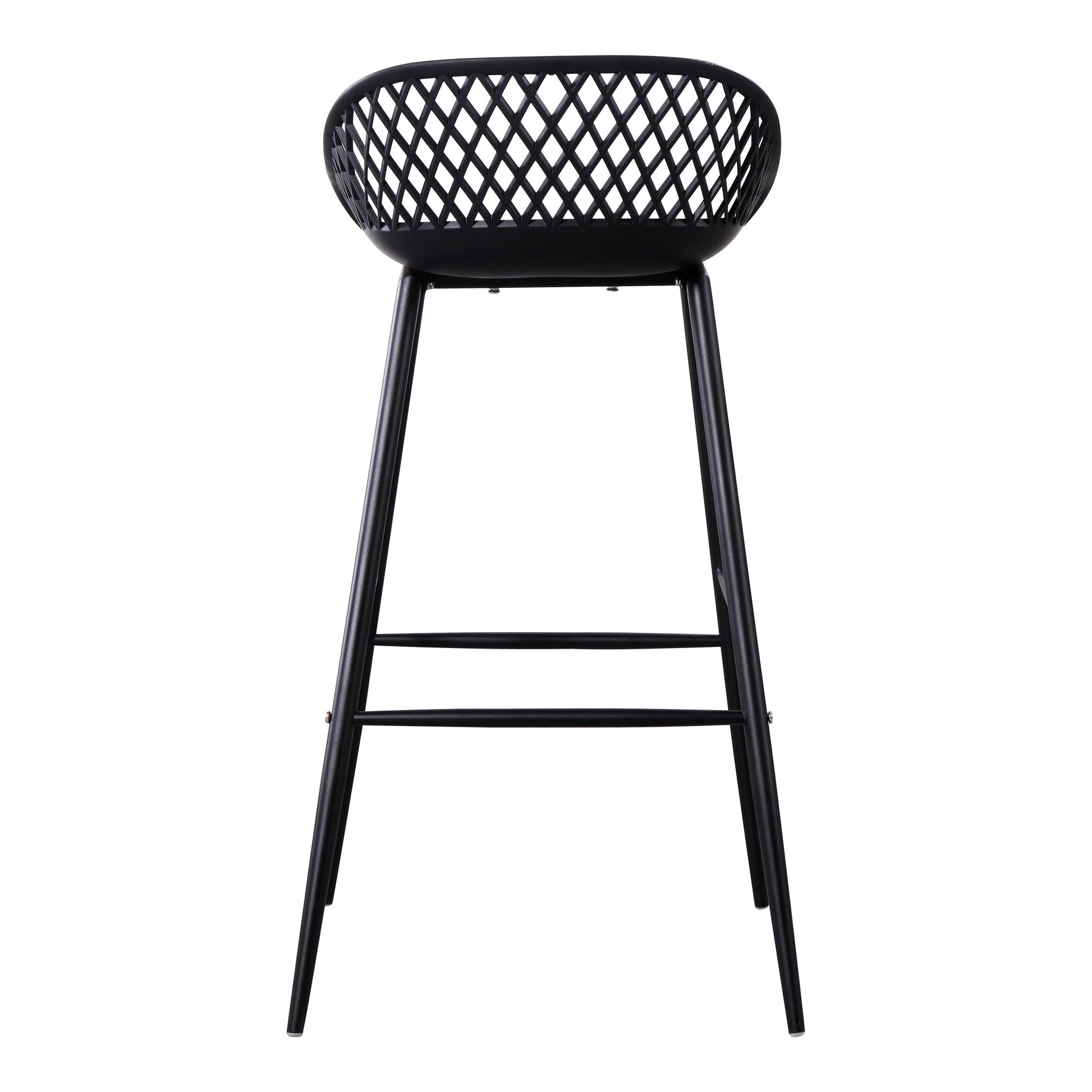 Moes Home Bar Stools Piazza Black Contemporary Furniture