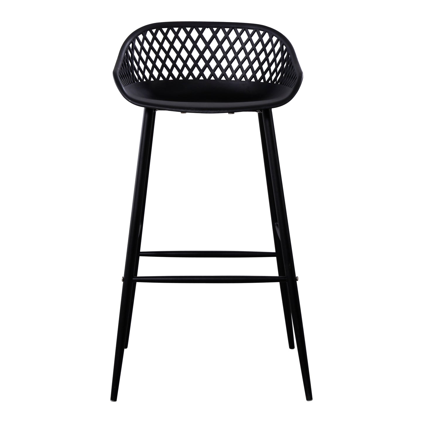 Moes Home Bar Stools Piazza Black Contemporary Furniture