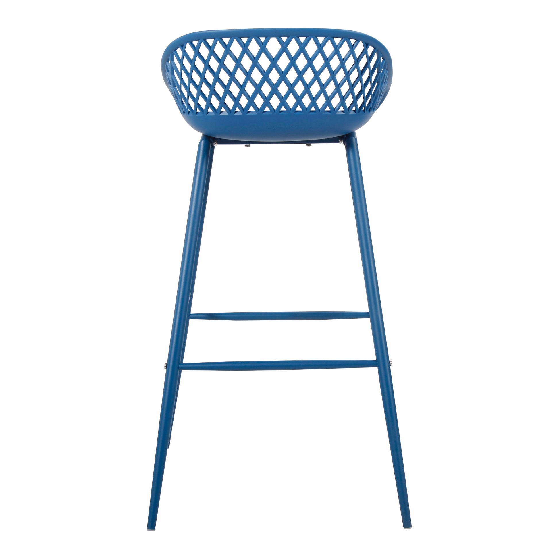 Moes Home Bar Stools Piazza Blue Contemporary Furniture