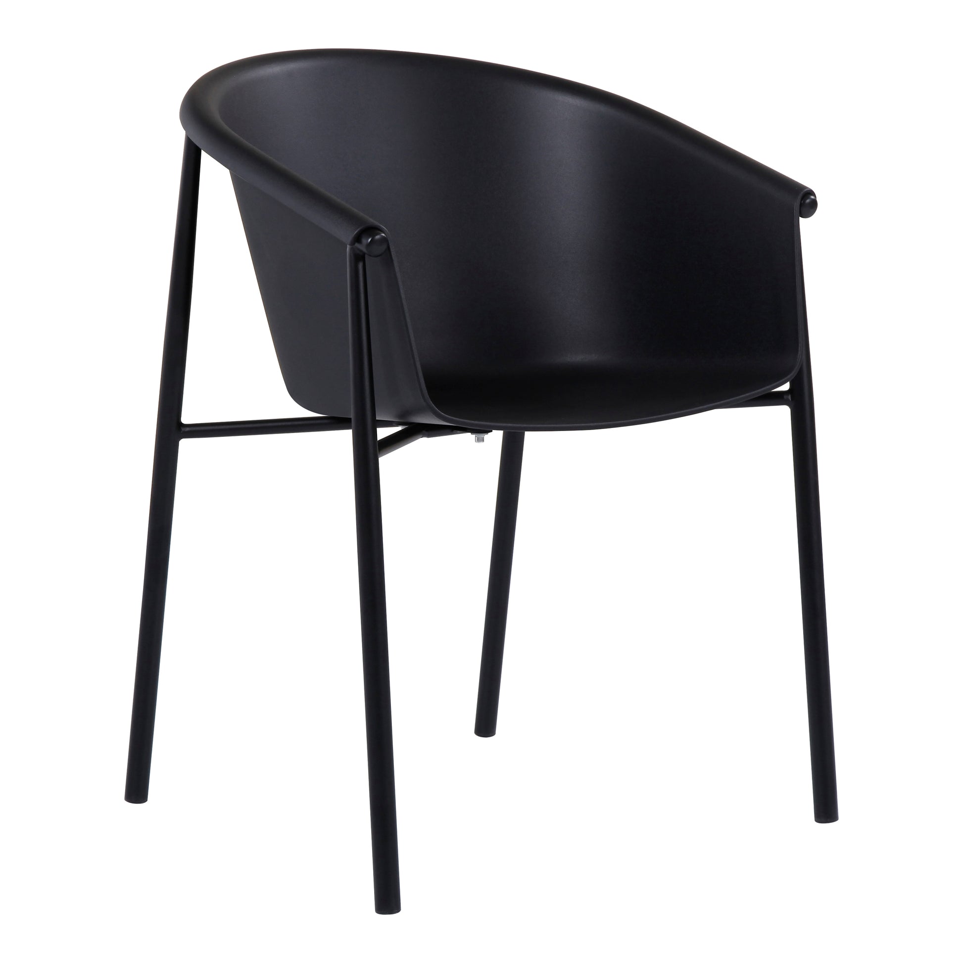 Moes Home Dining Chairs Shindig Black Contemporary Furniture