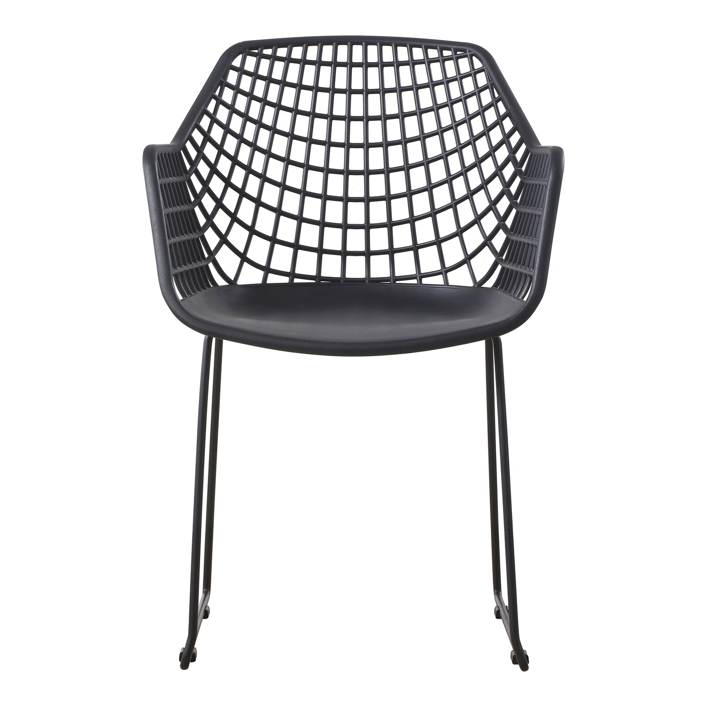 Moes Home Accent Chairs HONOLULU Black Contemporary Furniture