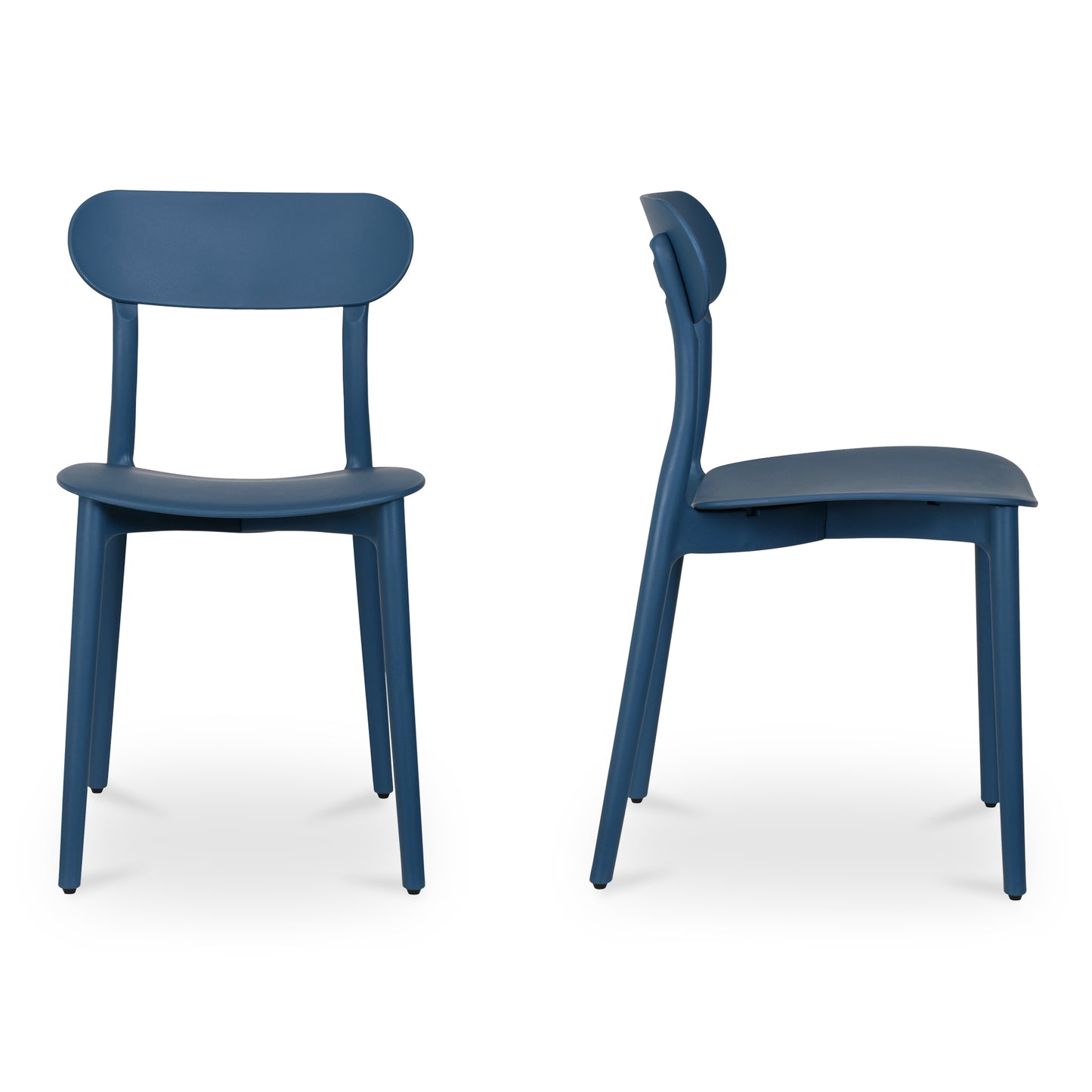 Moes Home Dining Chairs KENT Blue Modern Furniture Rug