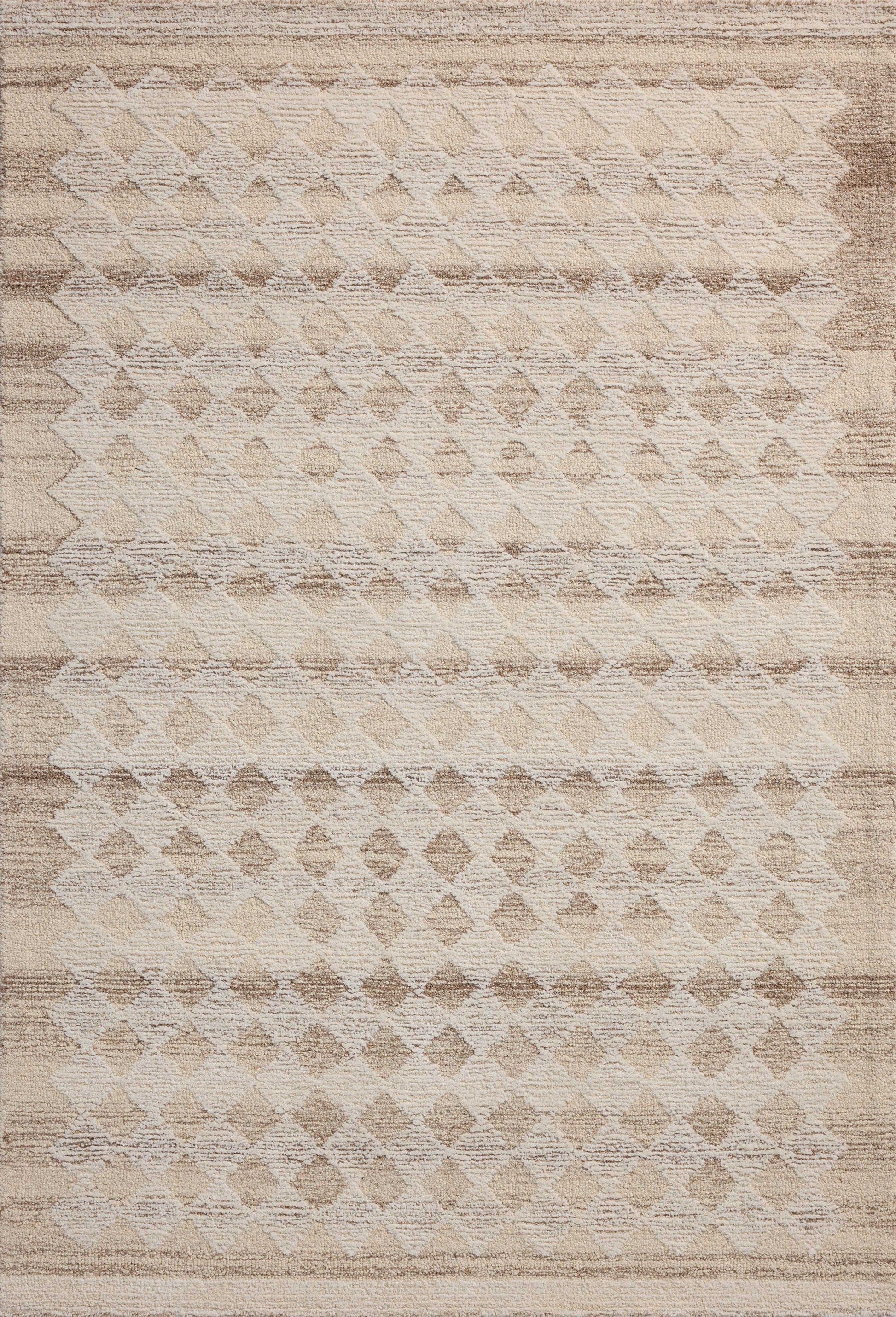 Magnolia Home Rae RAE-04 Natural Ivory Contemporary Hand Tufted Rug