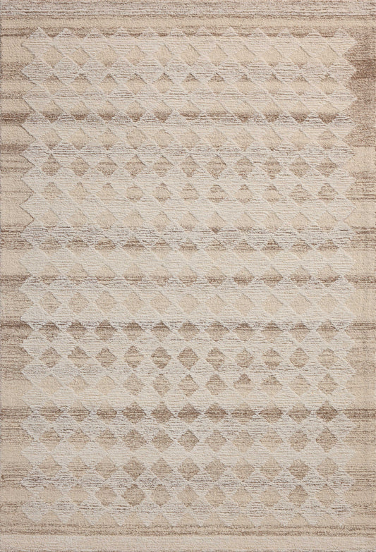 Magnolia Home Rae RAE-04 Natural Ivory Contemporary Hand Tufted Rug