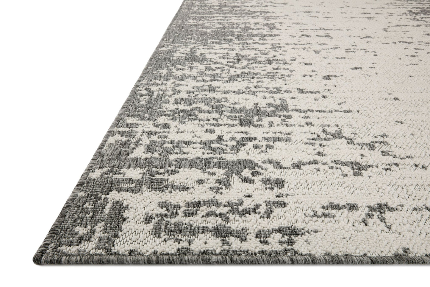 Loloi II Rainier RAI - 01 Ivory Grey Indoor/Outdoor Power Loomed Rug - Rugs - Loloi II - Atlanta Designer Rugs